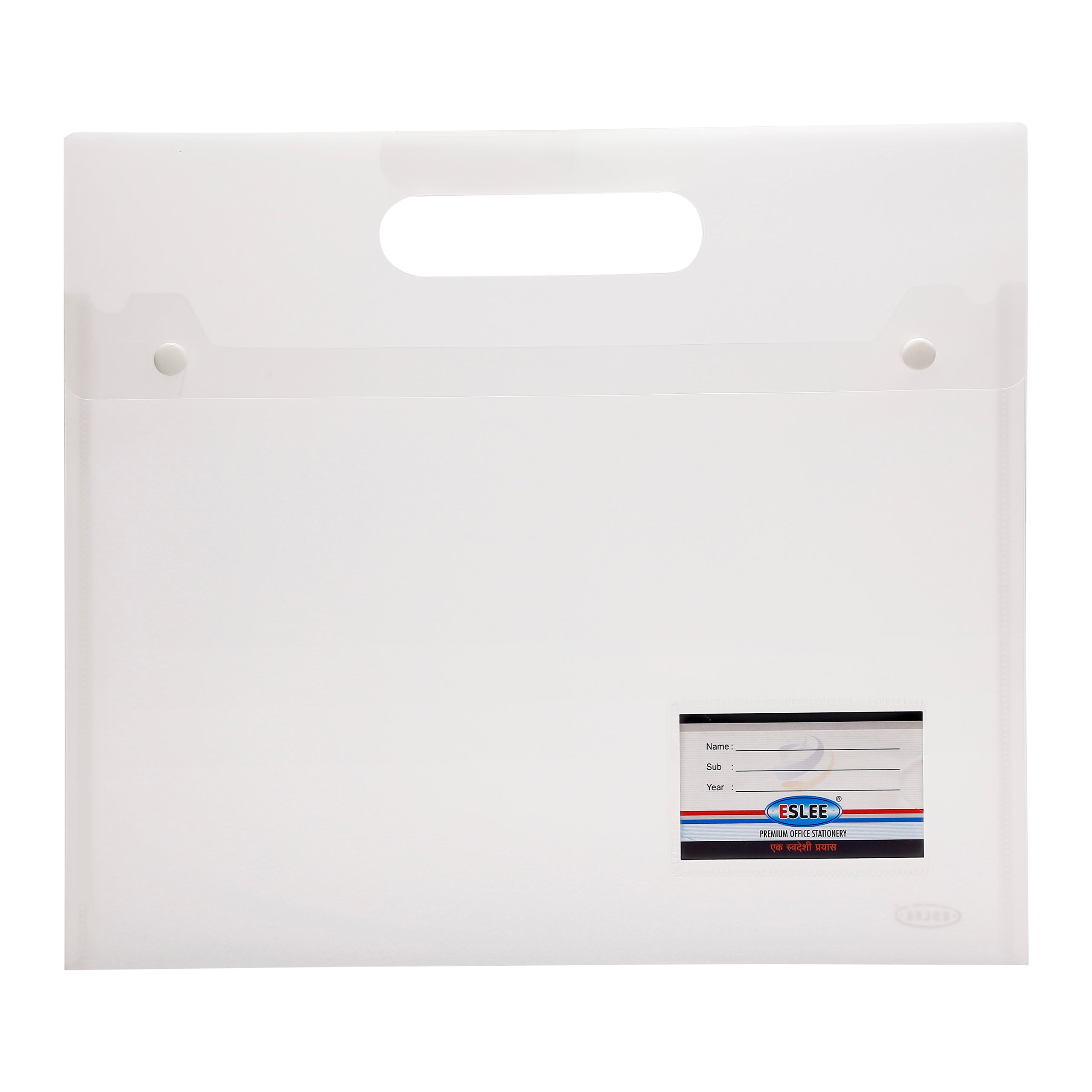 Eslee Envelope File | With Handle & Window | FC Size | Pack of 10