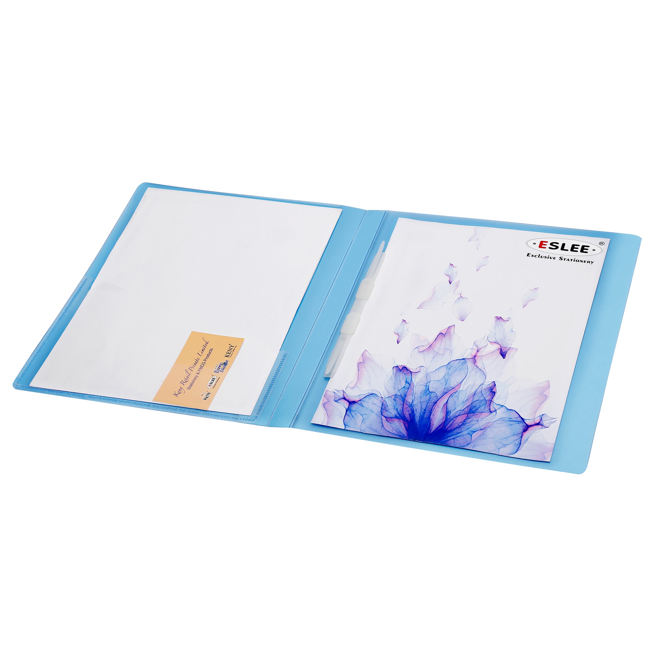 Eslee Crossline Plastic Clip File | A4 Size