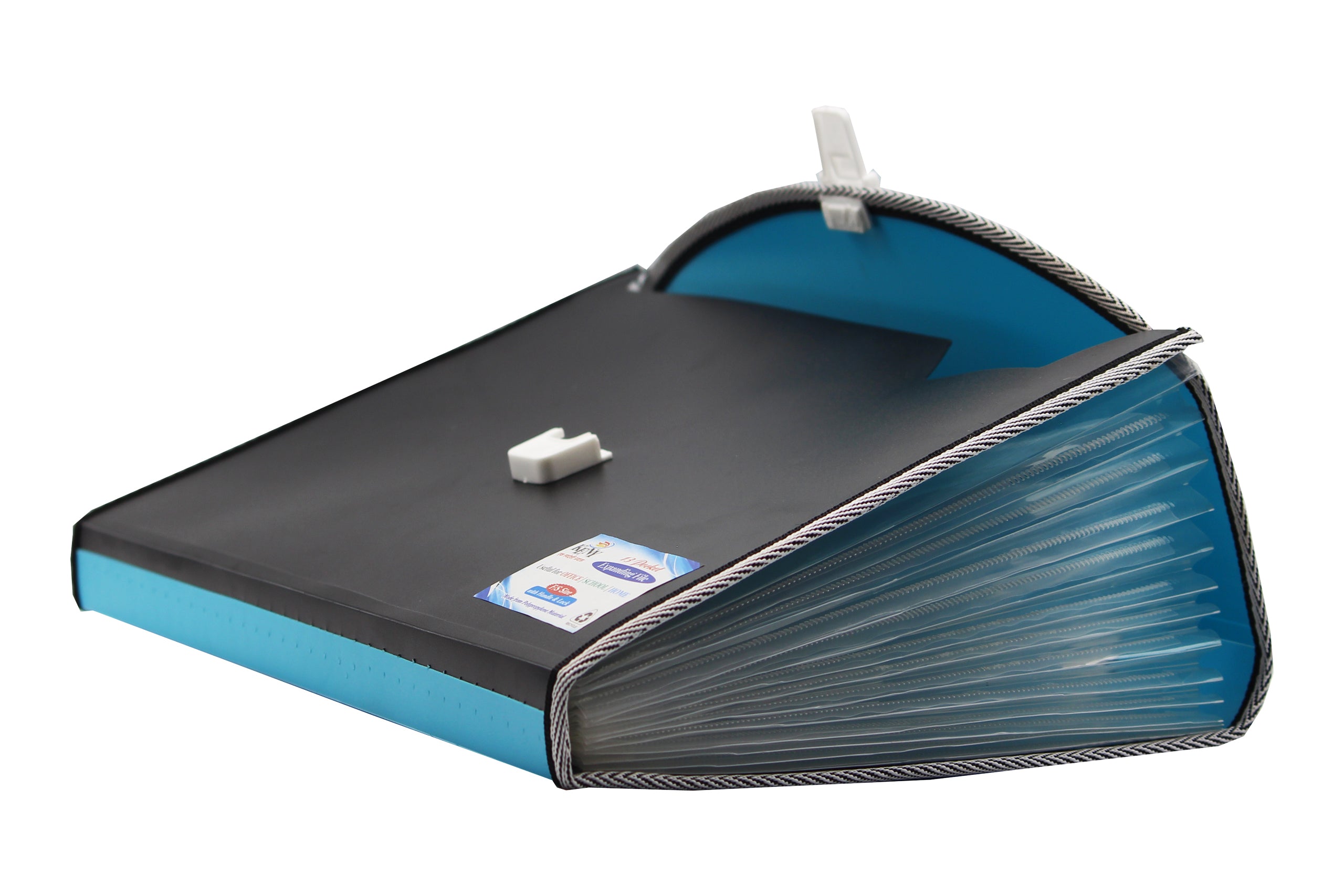 Keny Expanding File | Piano File with 13 Pockets | FC Size