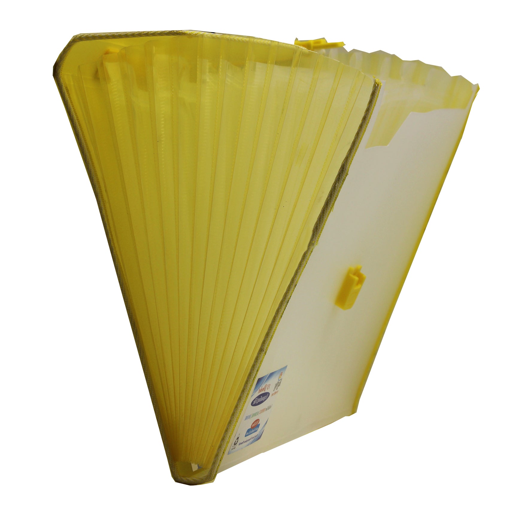 Keny Trasparent Expanding File | Piano File with 13 Pockets | FC Size