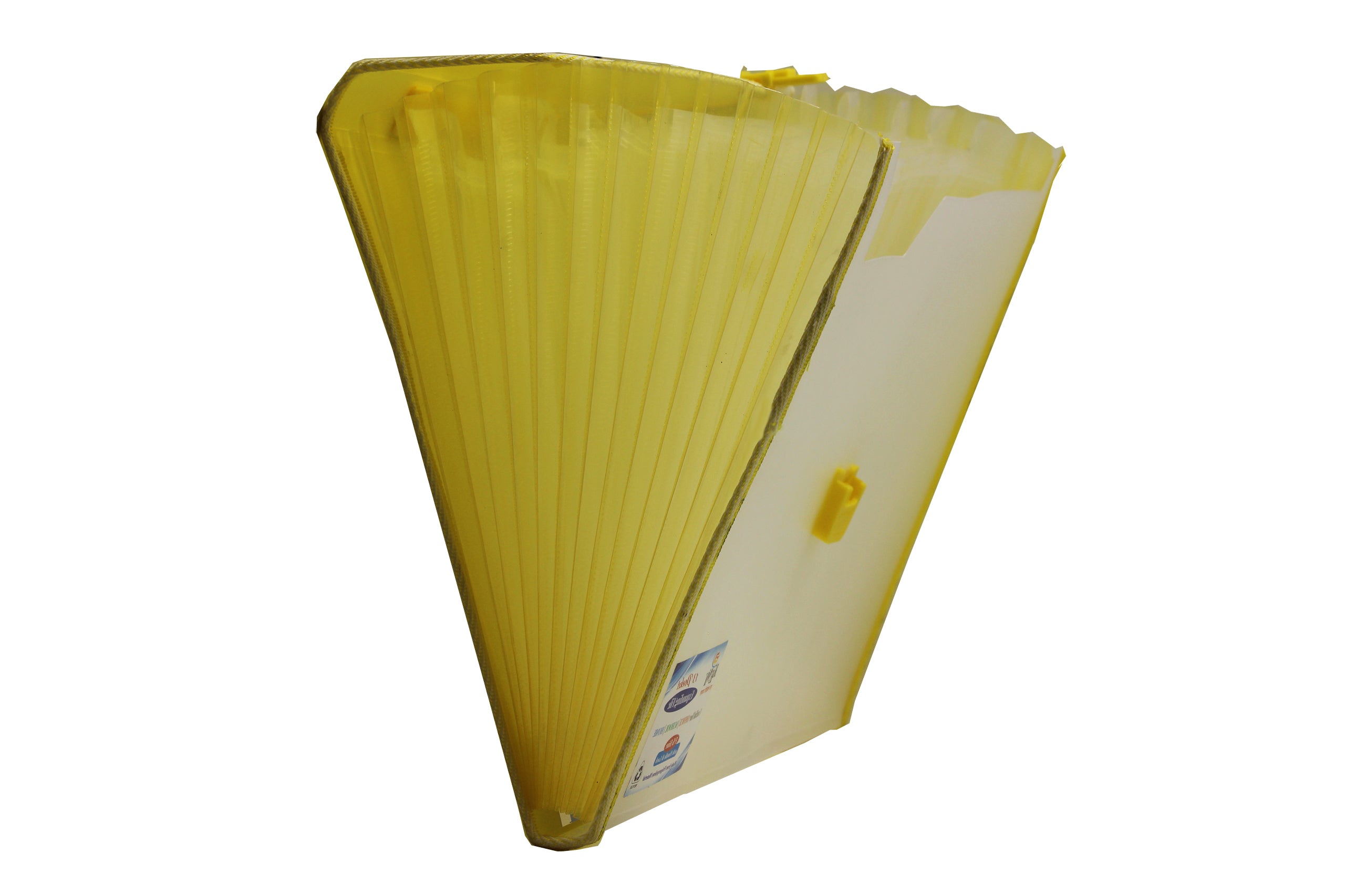 Keny Trasparent Expanding File | Piano File with 13 Pockets | FC Size