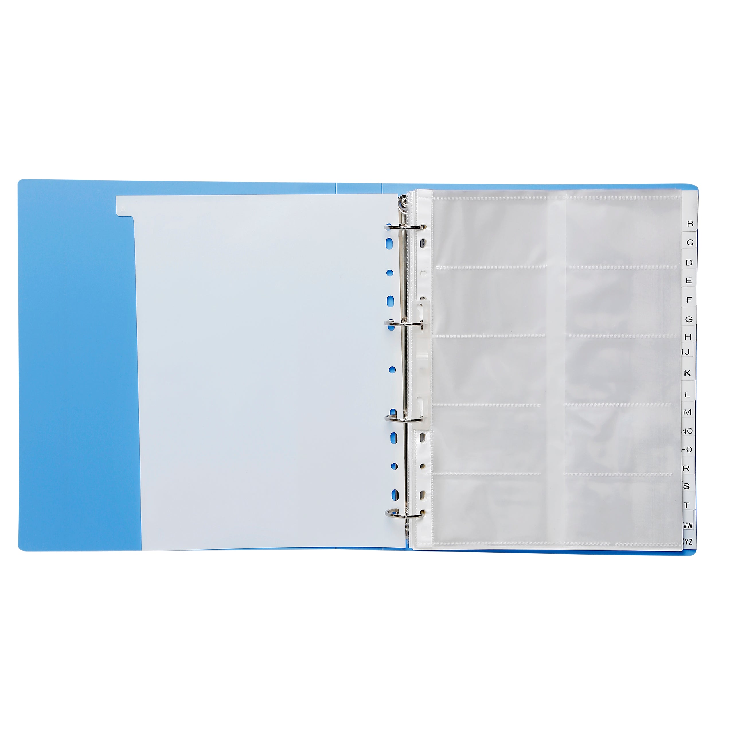 Eslee  Business Card Folder With Index Set | 10 Card Slots | 600 Pockets