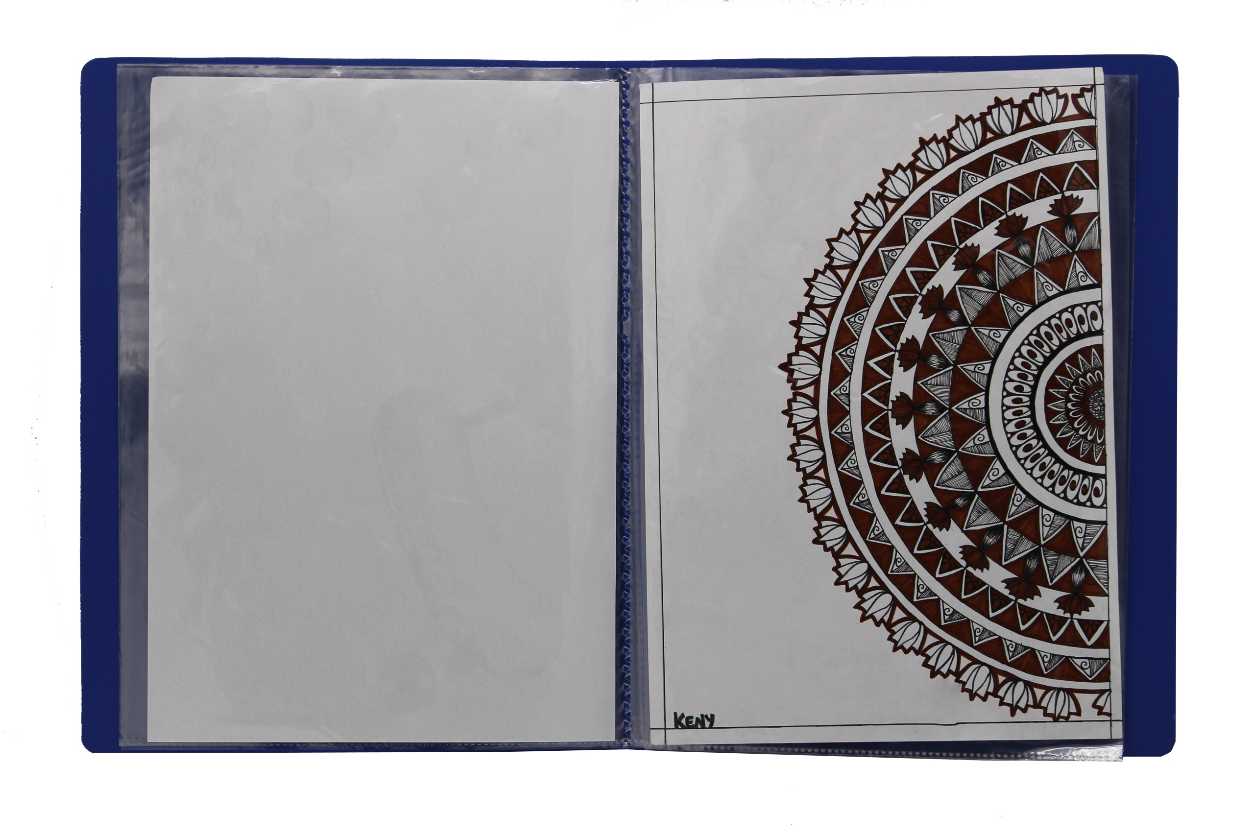 Keny Display File | 10 Pockets | A4 Size