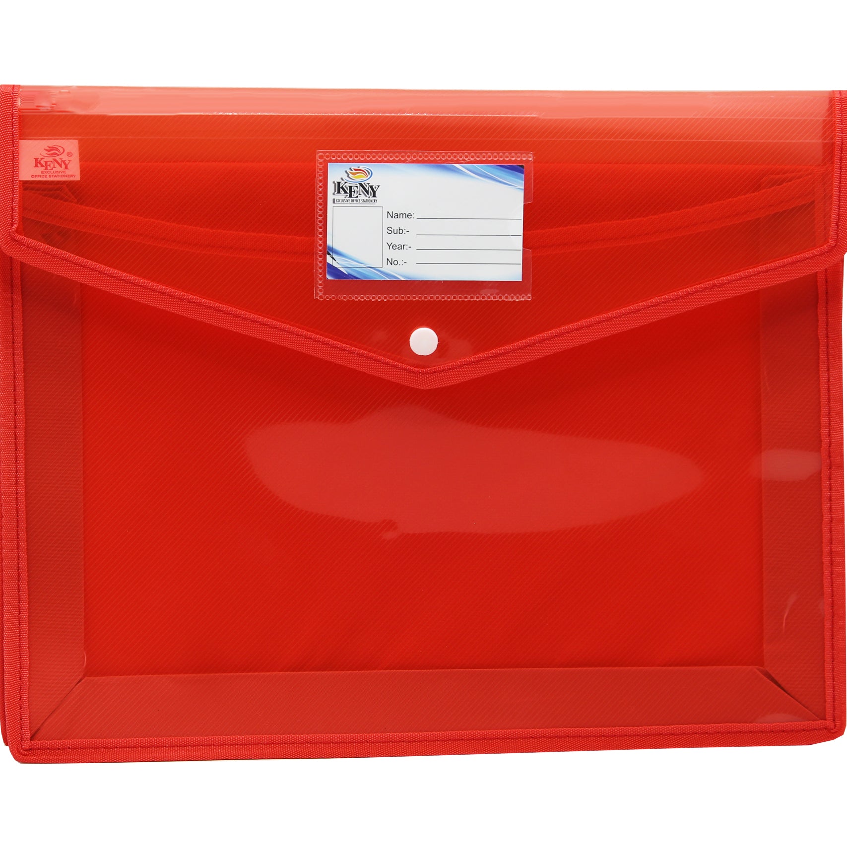 Keny Document Wallet With Back Pocket | Expandable Folder | FC Size