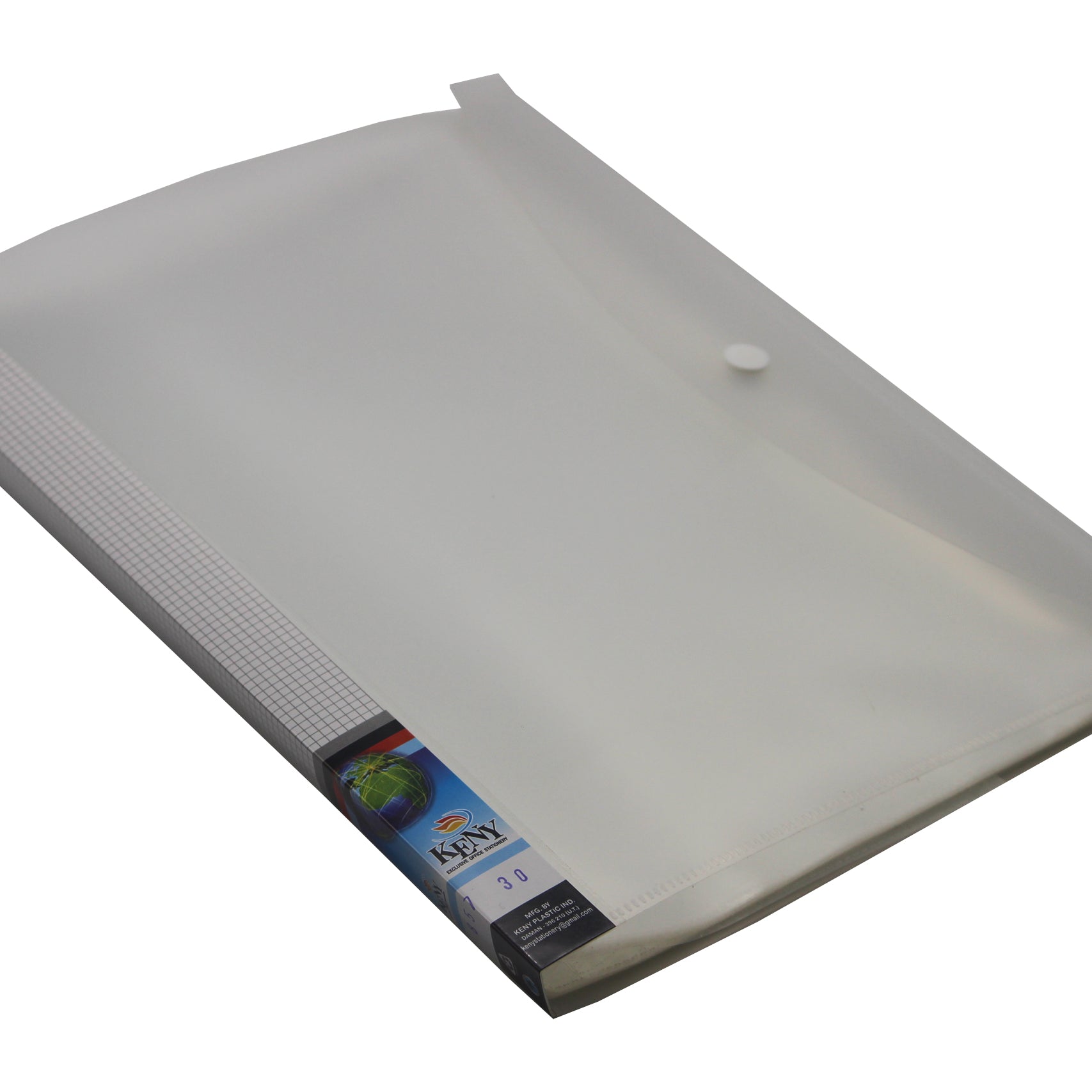 Keny Multi-utility Trasparent Display File | 20 Pockets | FC Size