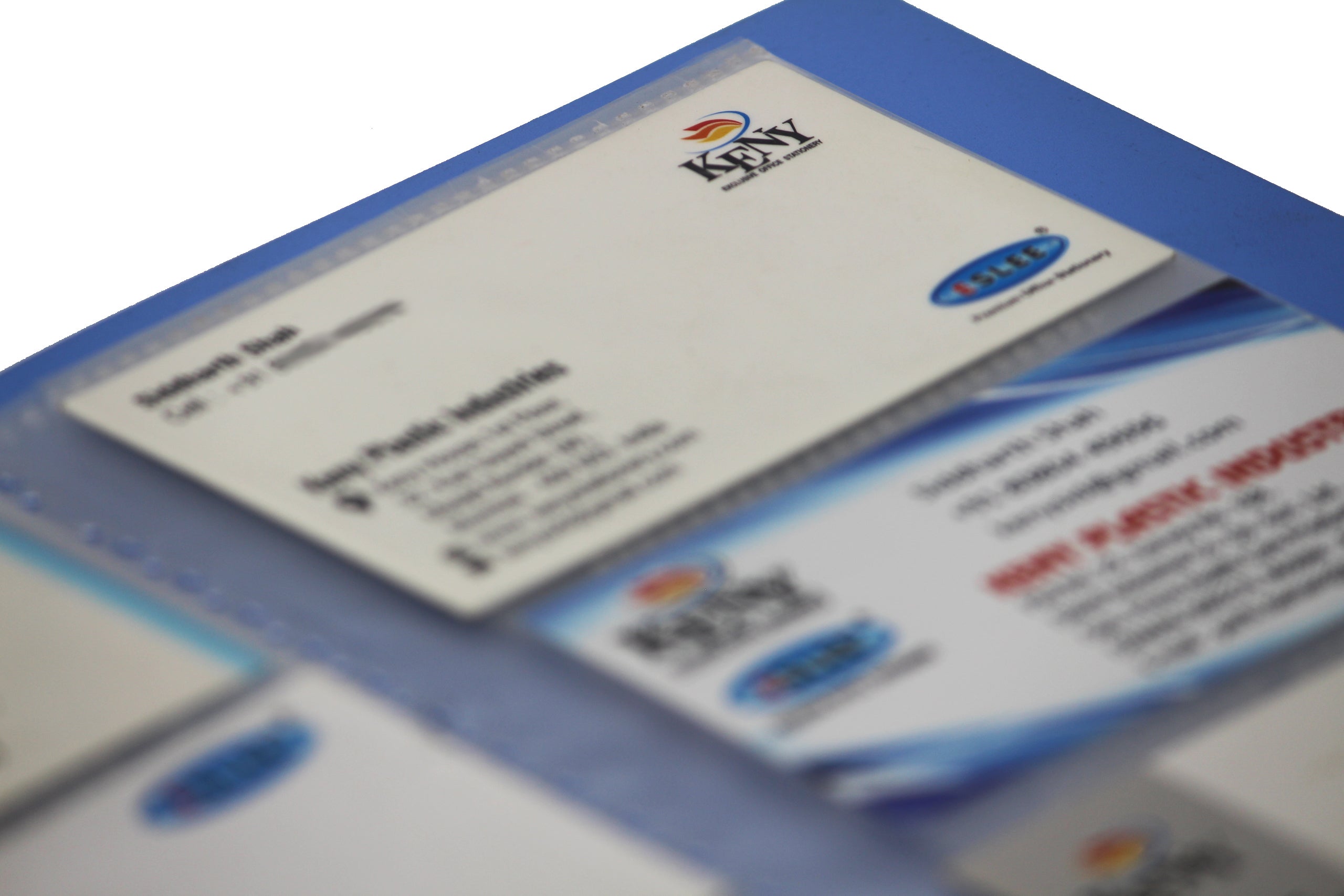 Eslee  Business Card Folder | 3 Card Slots | 240 Pockets