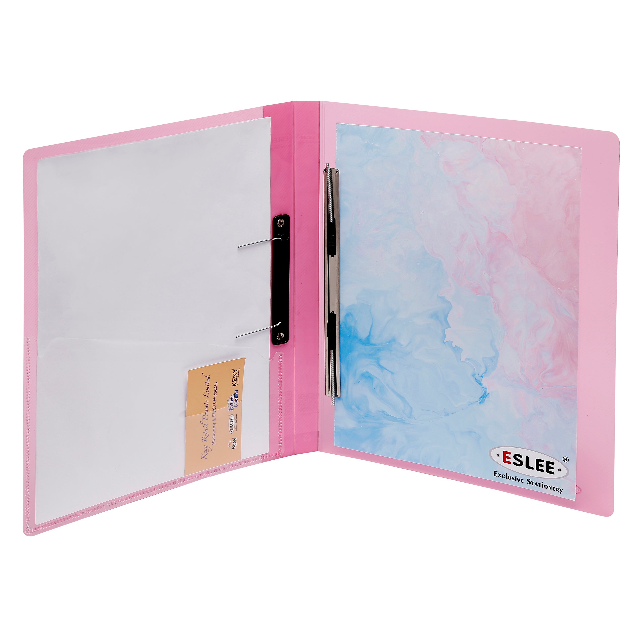 Eslee Crossline Cobra Spring Clip File | Stainless Steel Clip | FC Size