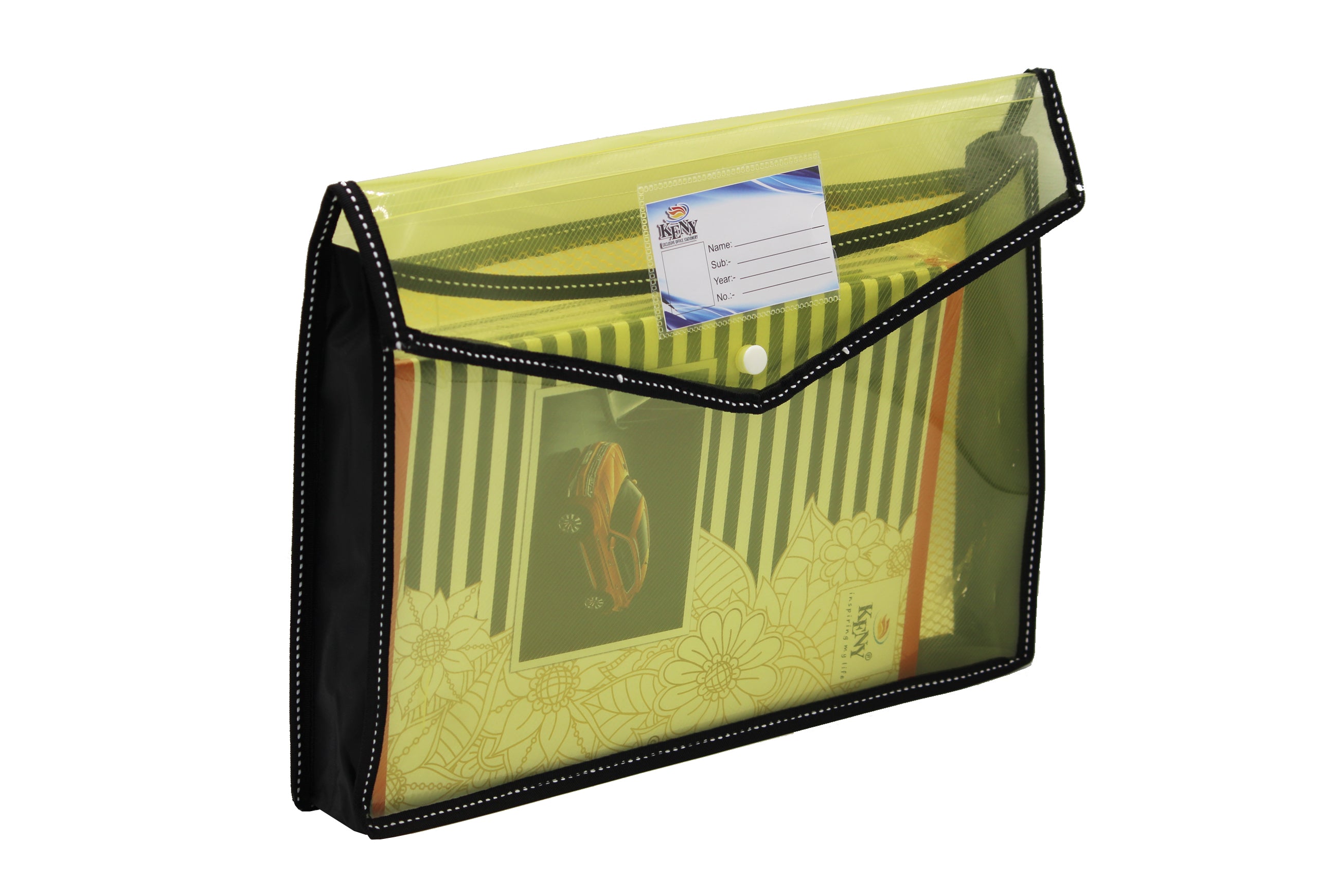Keny Document Wallet With Net | Expandable Folder | FC Size