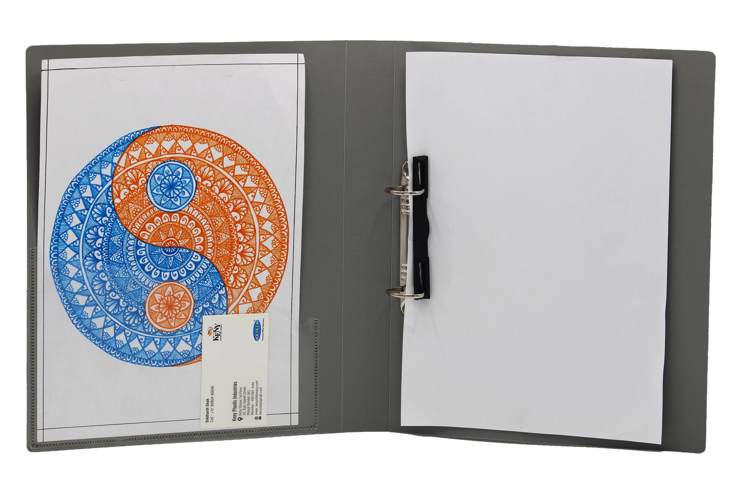 Thick Ring Binder | 2D 25 mm Clip | FC Size