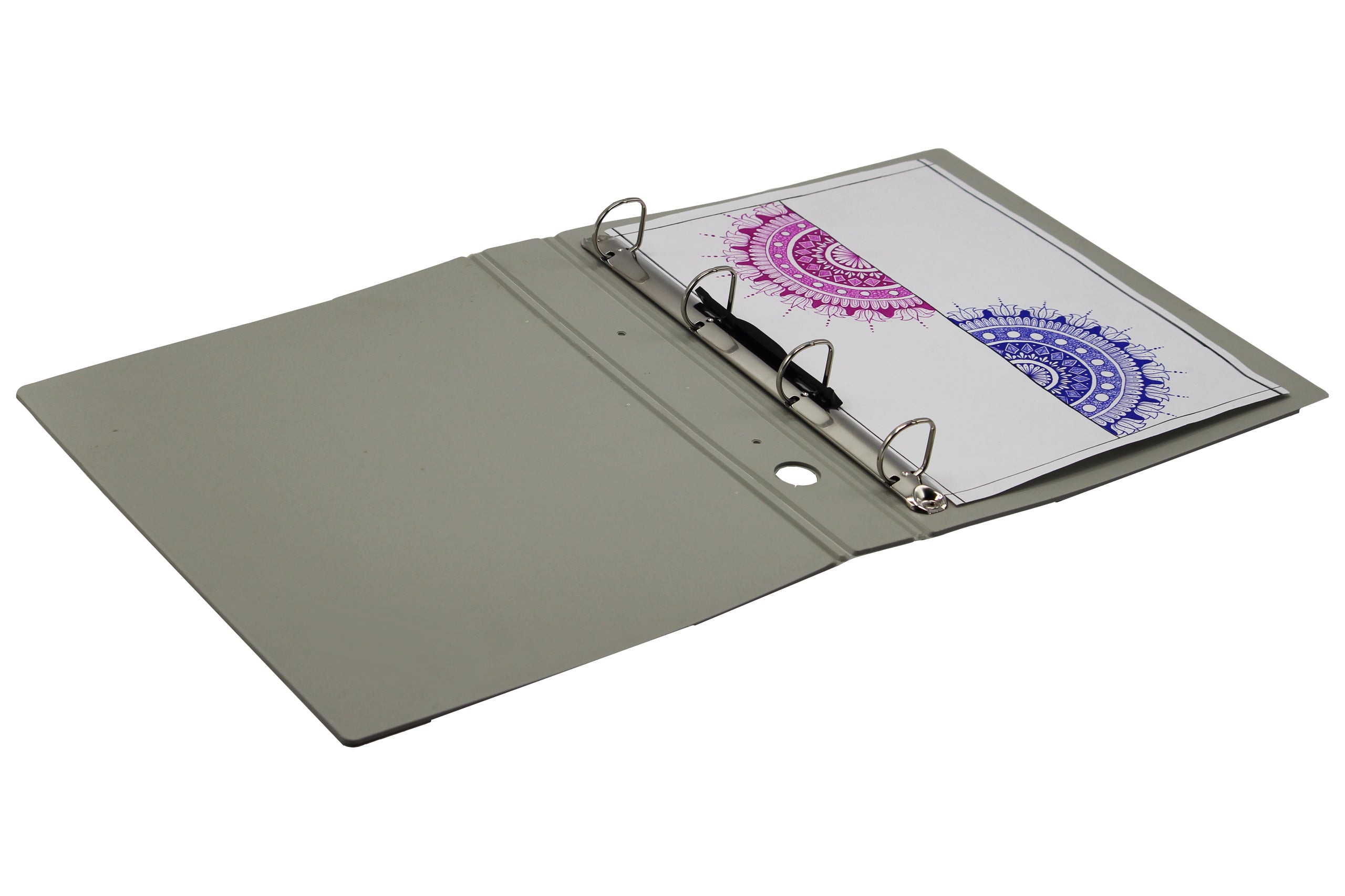 Keny Moulded Ring Binder File | 4D 25 mm Clip | Heavy-Duty File | A4 Size