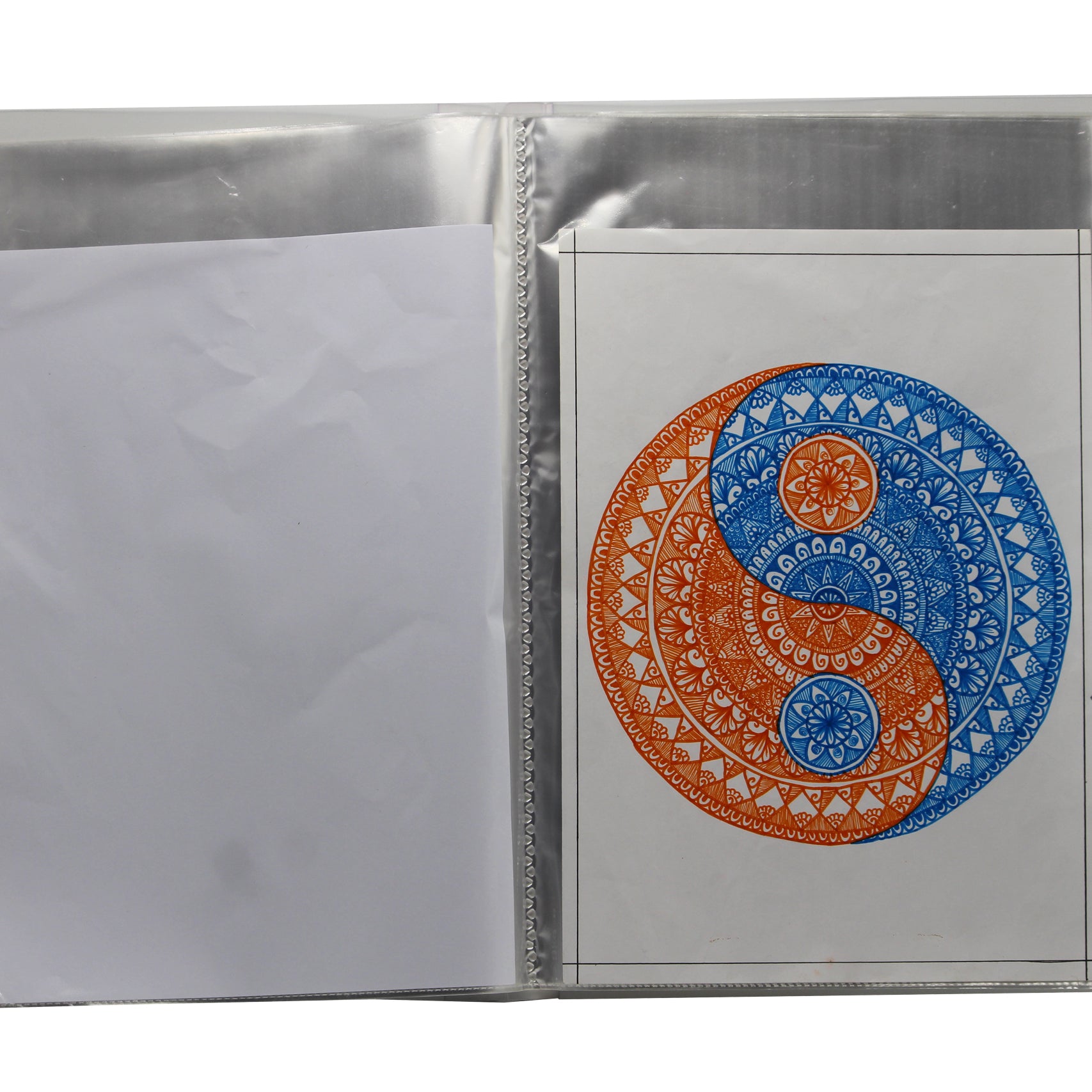 Keny Multi-utility Trasparent Display File | 20 Pockets | FC Size