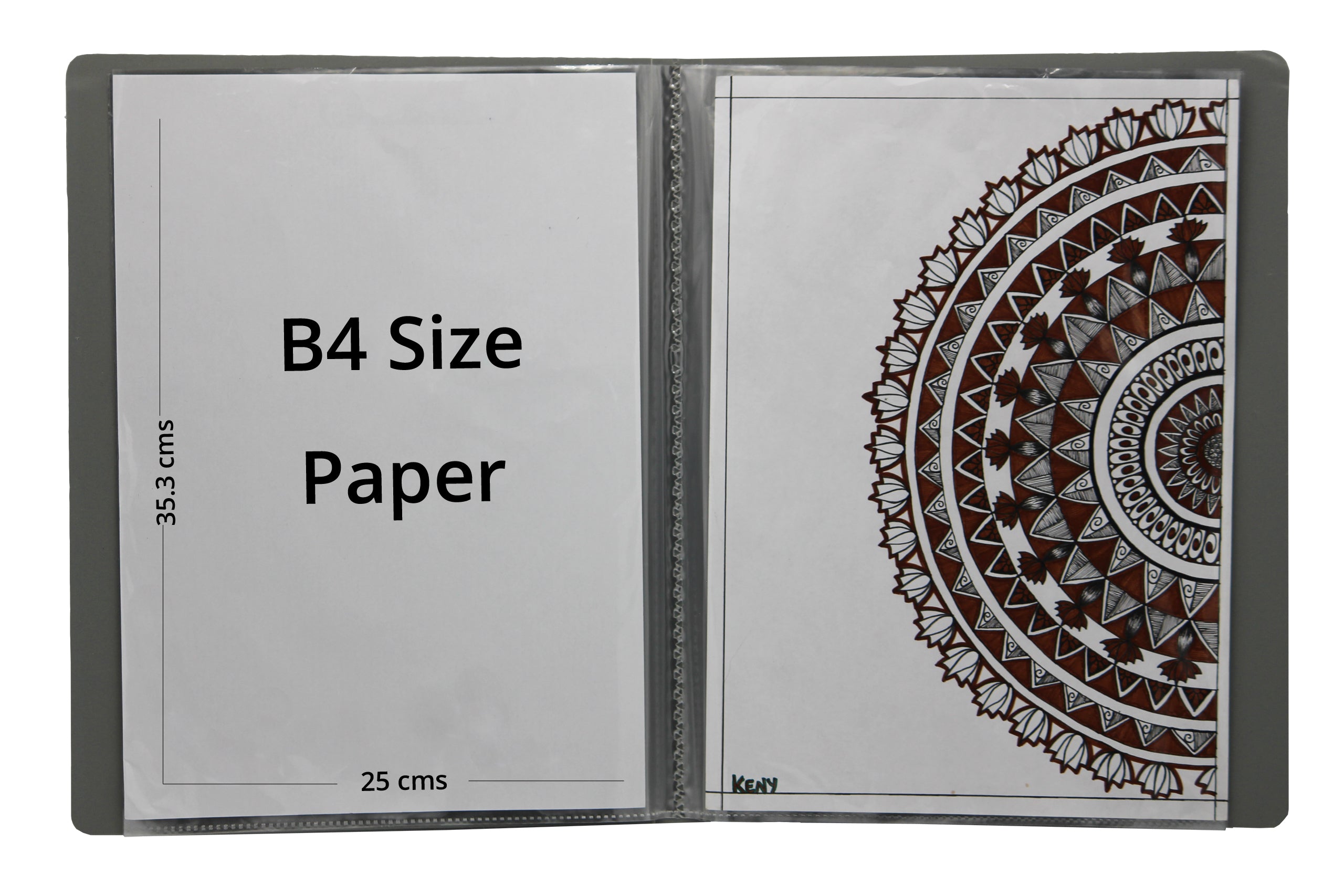 Keny Display File | 40 Pockets | B4 Size