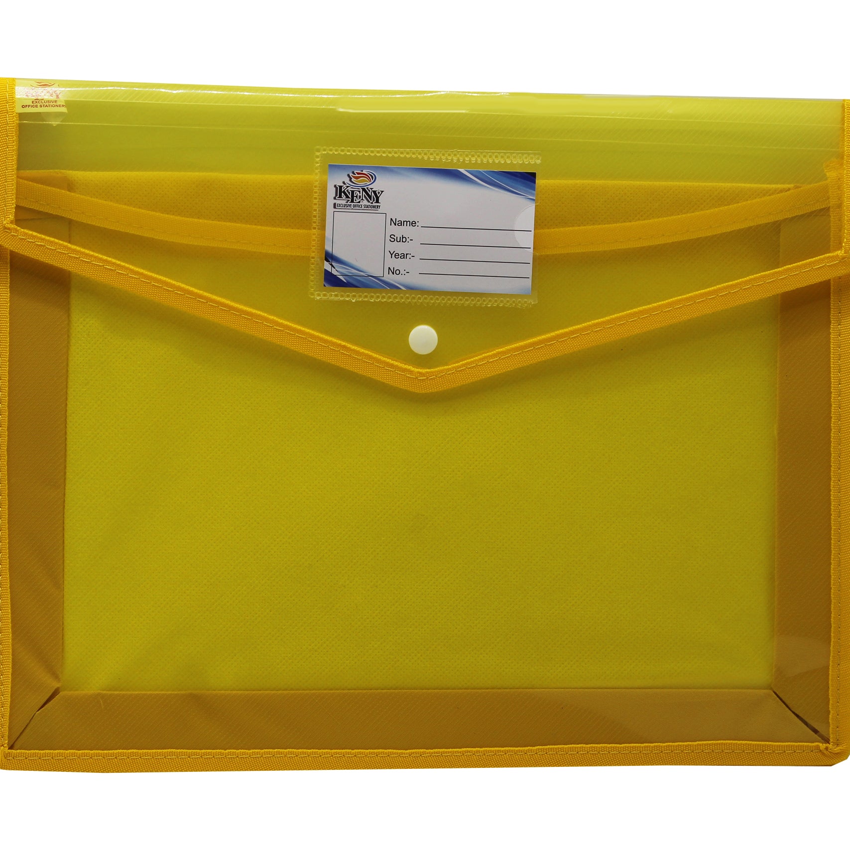 Keny Document Wallet With Back Pocket | Expandable Folder | FC Size