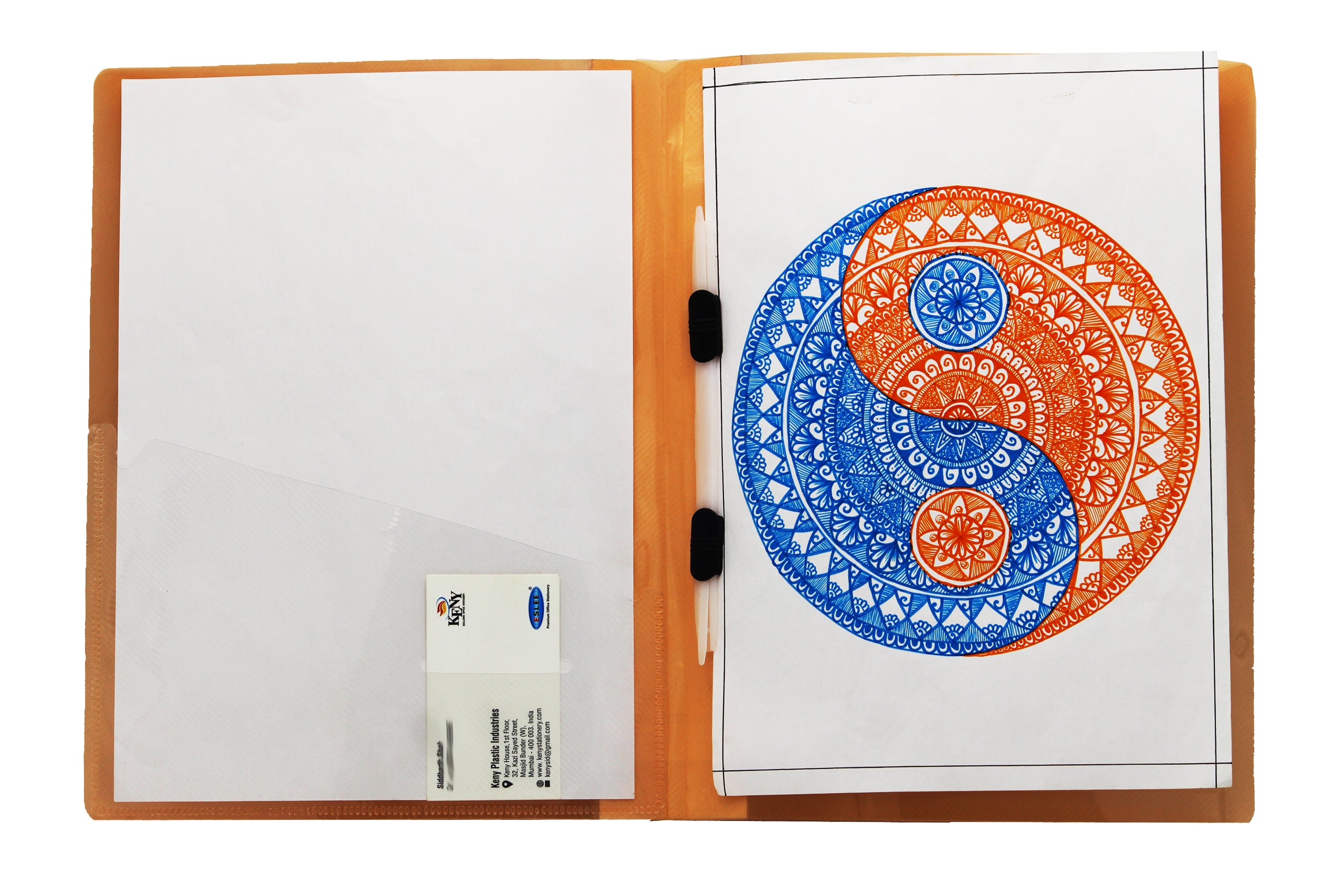 Keny Presentation Report File | FC Size | Pack Of 10