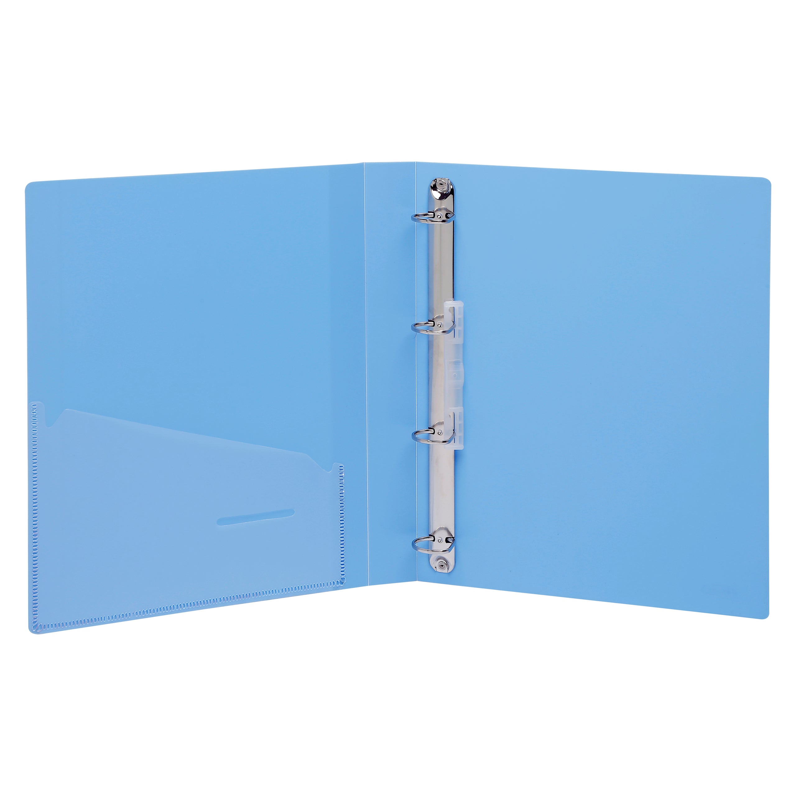 Eslee Front View Pocket Ring Binder File | 4 D 25 mm Clip |  FC Size