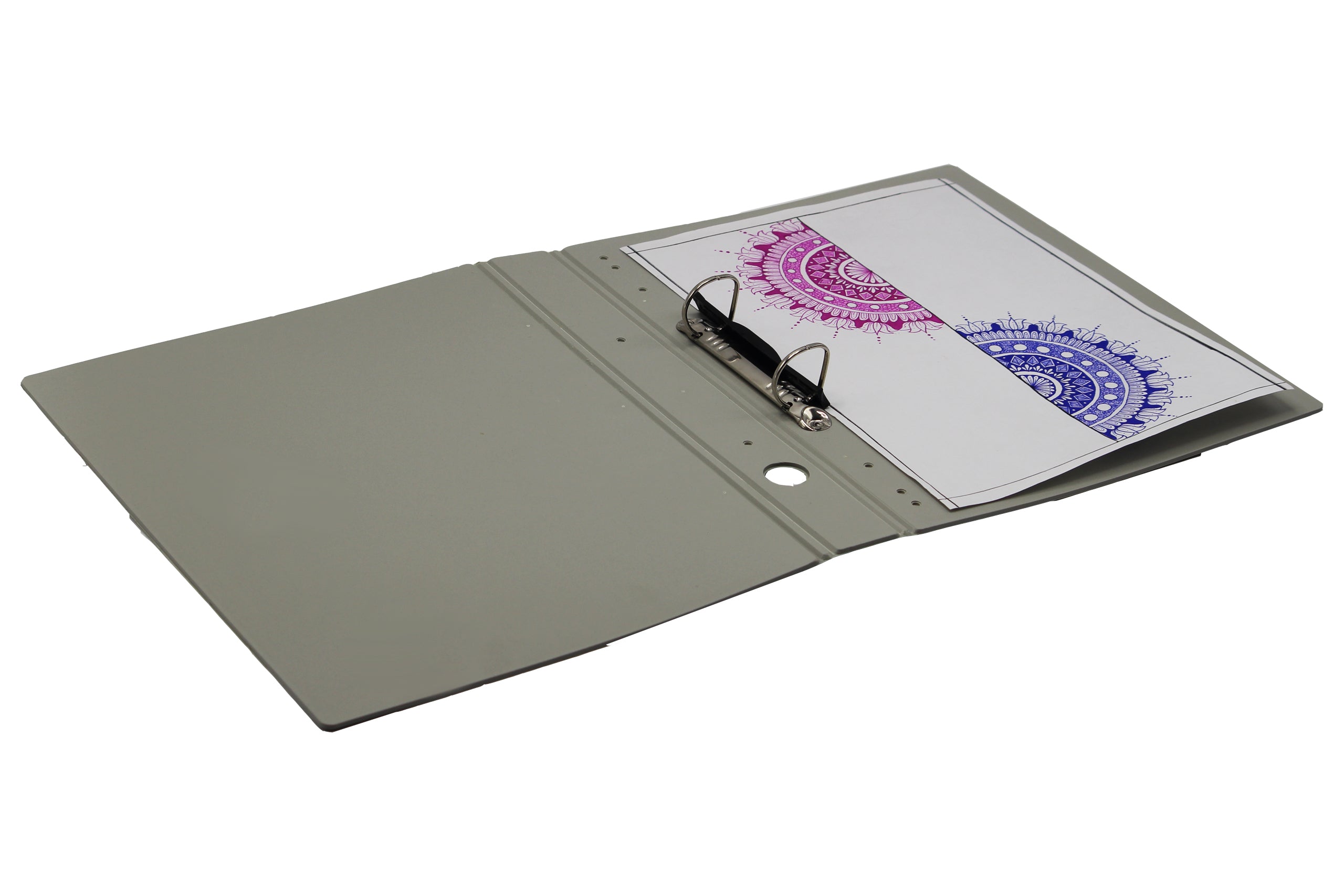 Keny Moulded Ring Binder File | 2D 25 mm Clip | Heavy-Duty File | A4 Size