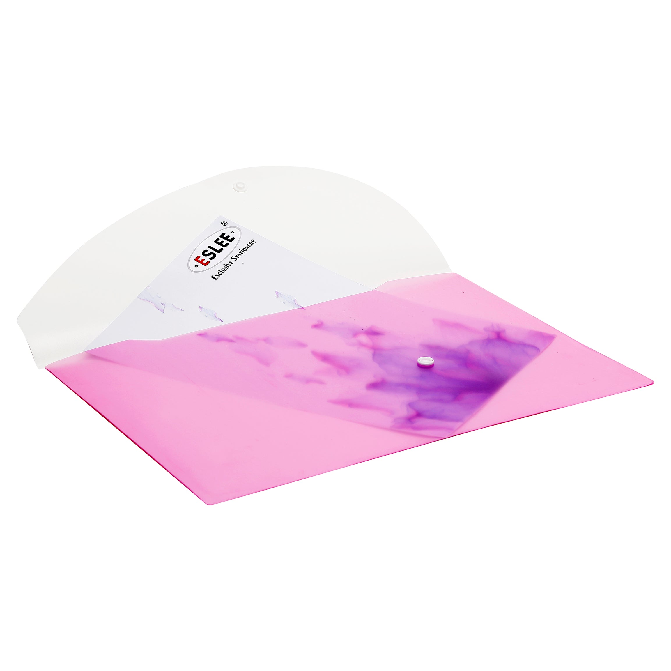 Eslee Envelope Button File with Back Pocket | FC Size