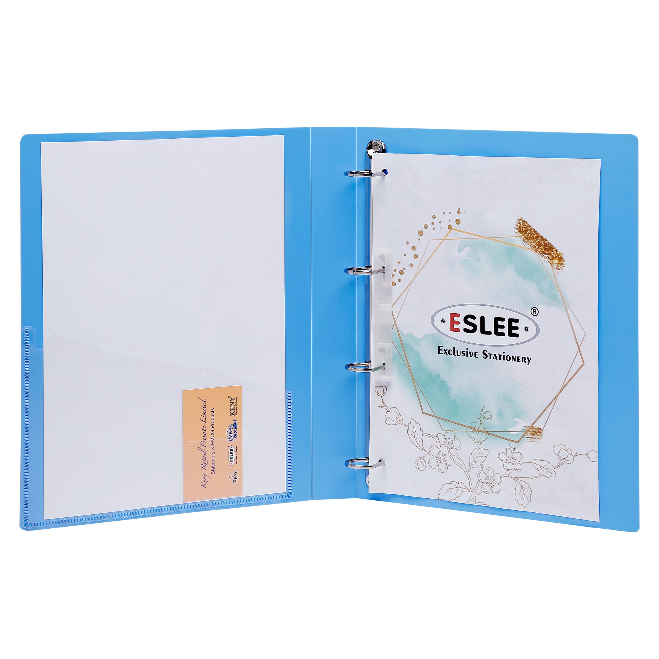 Eslee Ring Binder |  4 D 16 mm Clip | A4 Size