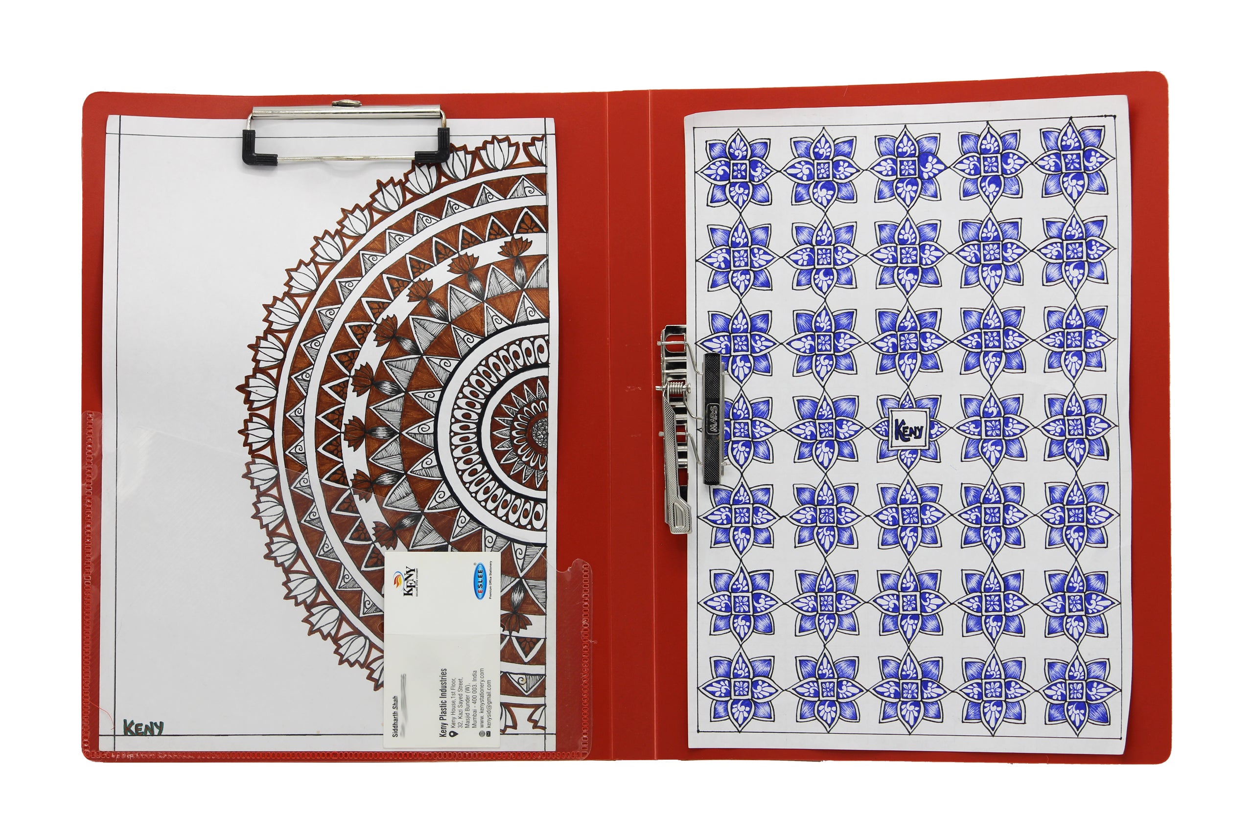 Eslee Double Clip File | Timex & Wire Clip | FC Size