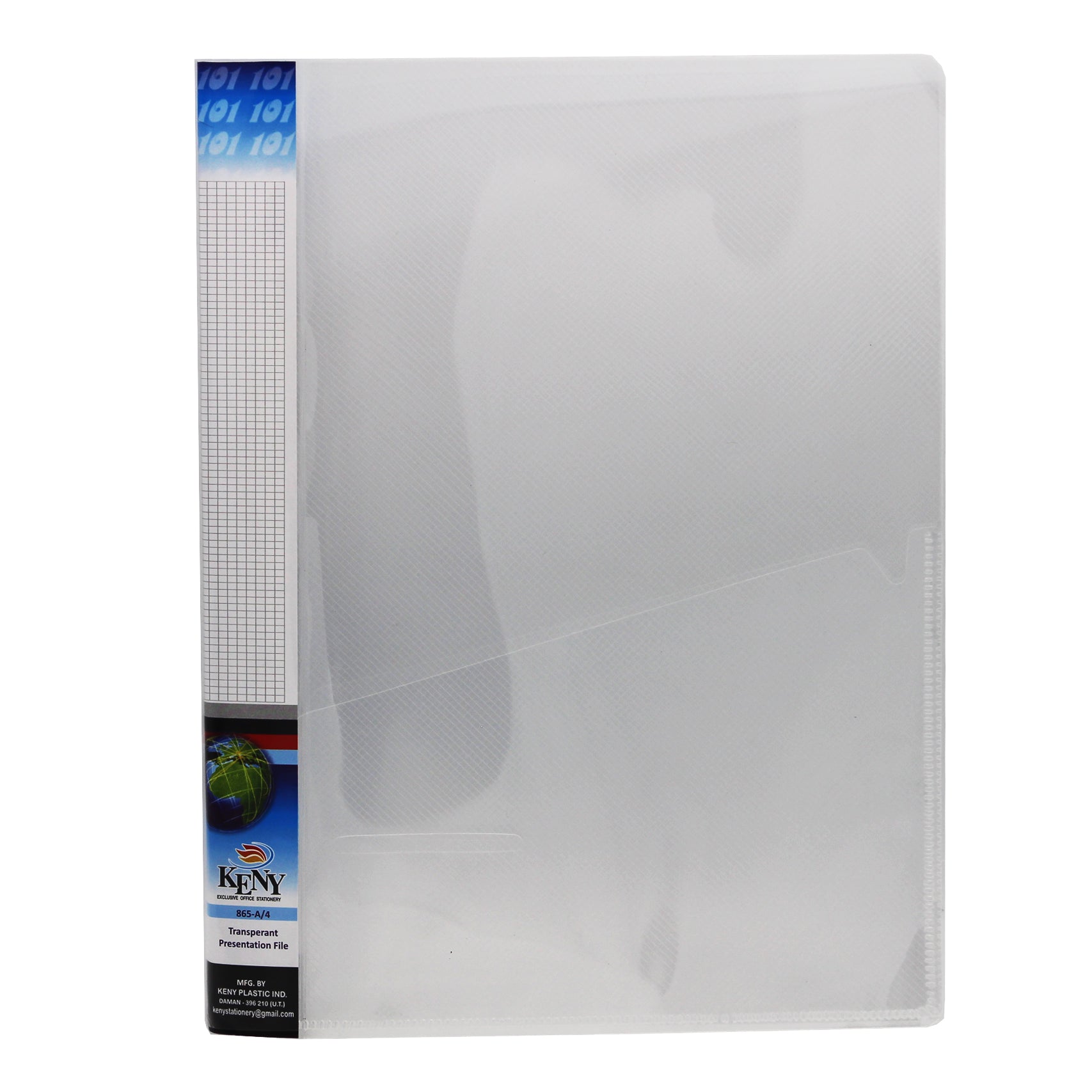 Keny Presentation Report File | A4 Size