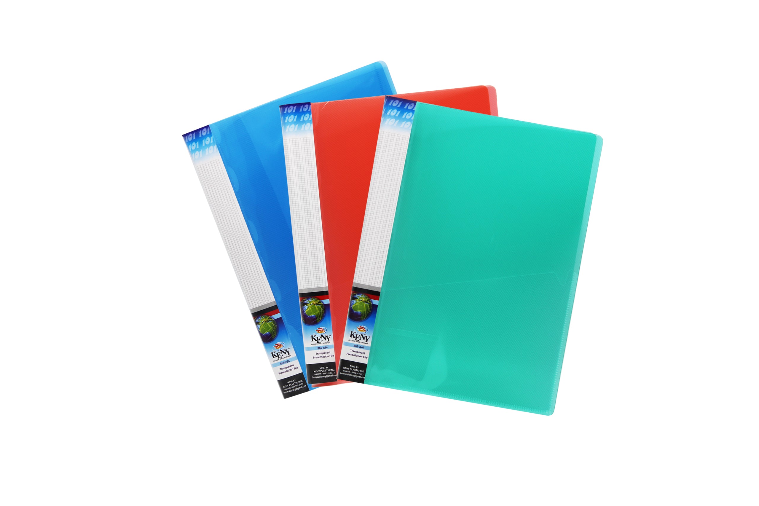 Keny Presentation Report File | FC Size | Pack Of 10