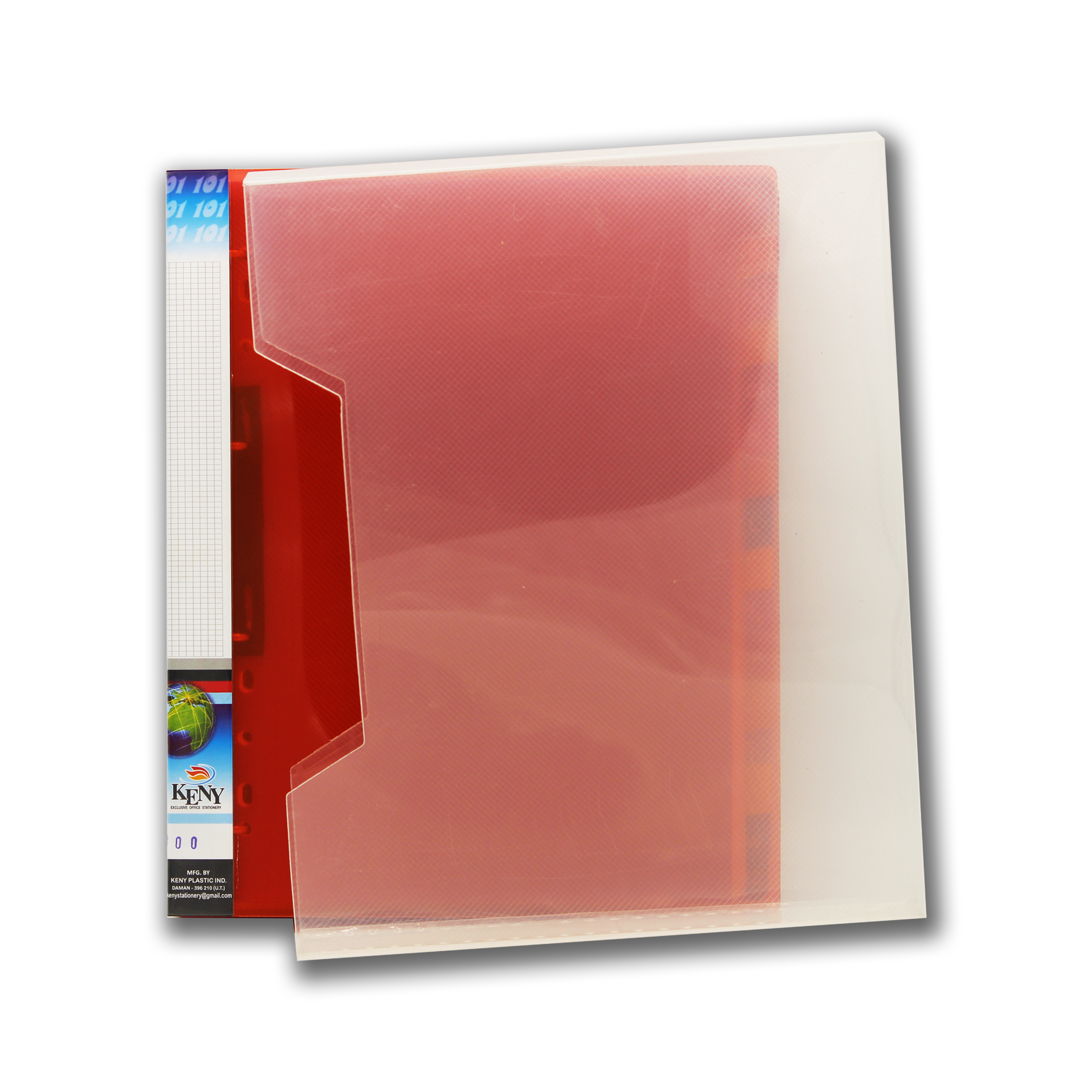 Keny Business Card Folder | 10 Cards | 800 Pockets | With Index Set & Box