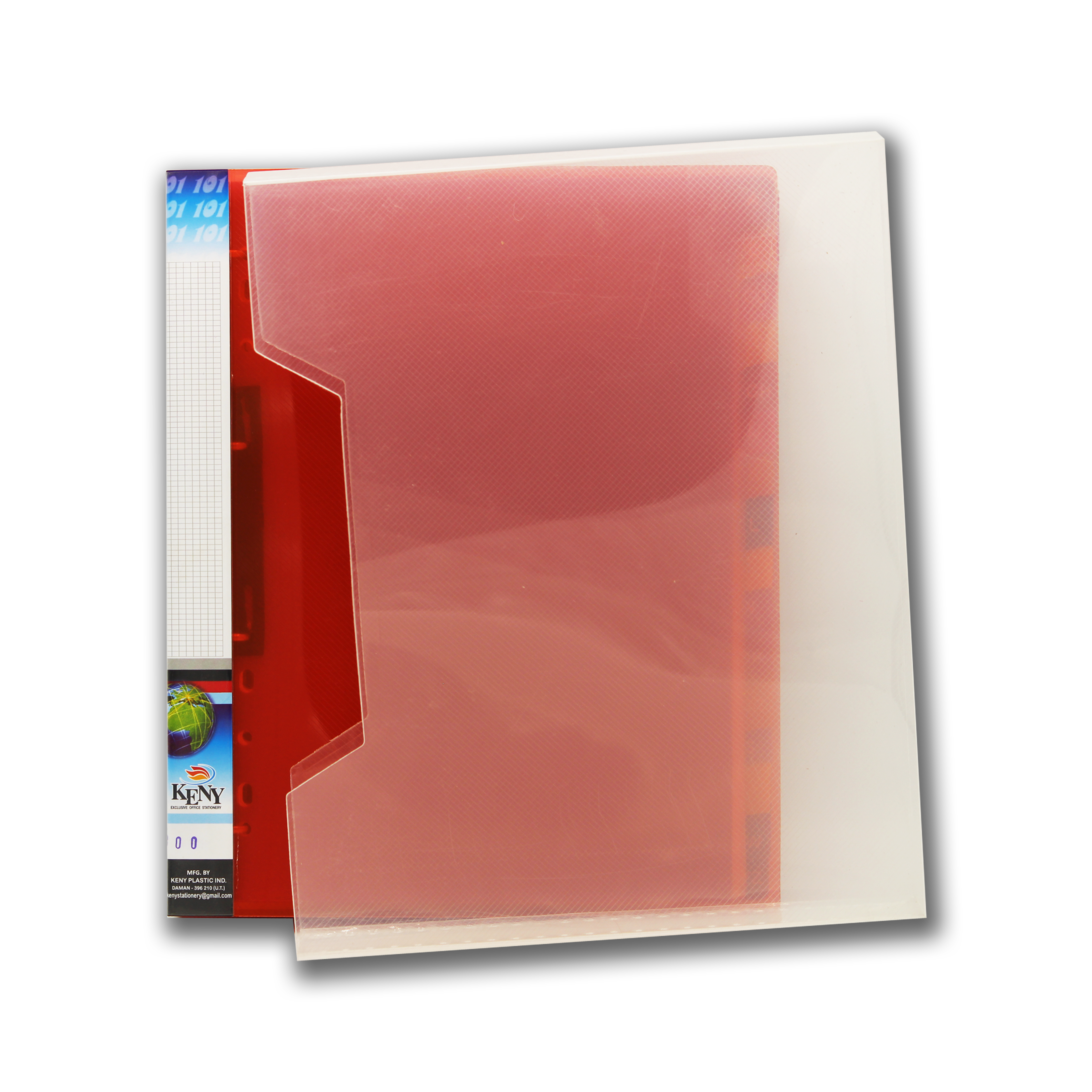 Keny Business Card Folder | 10 Cards | 800 Pockets | With Index Set & Box