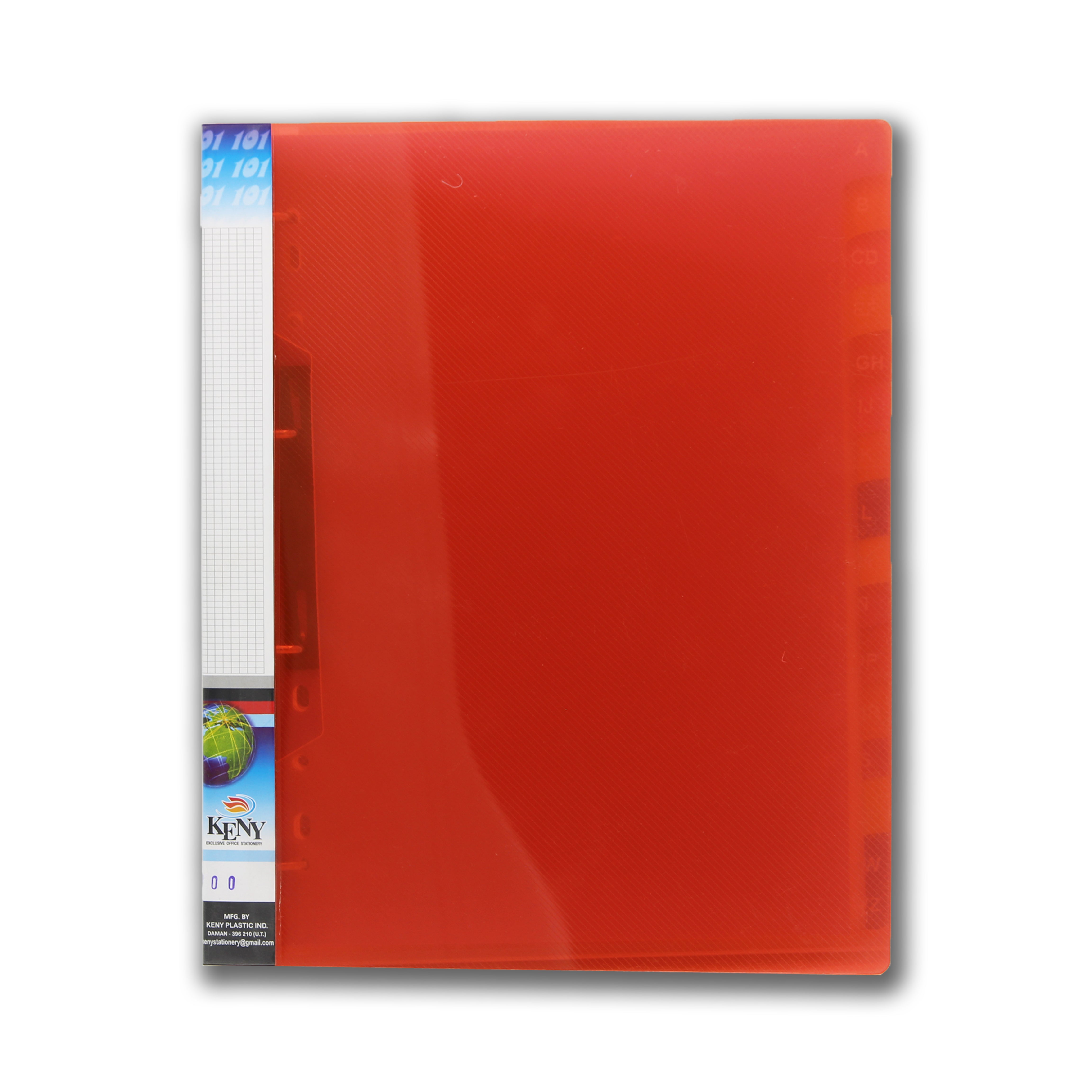 Keny Business Card Folder | 10 Card Slots | 800 Pockets With Index Set