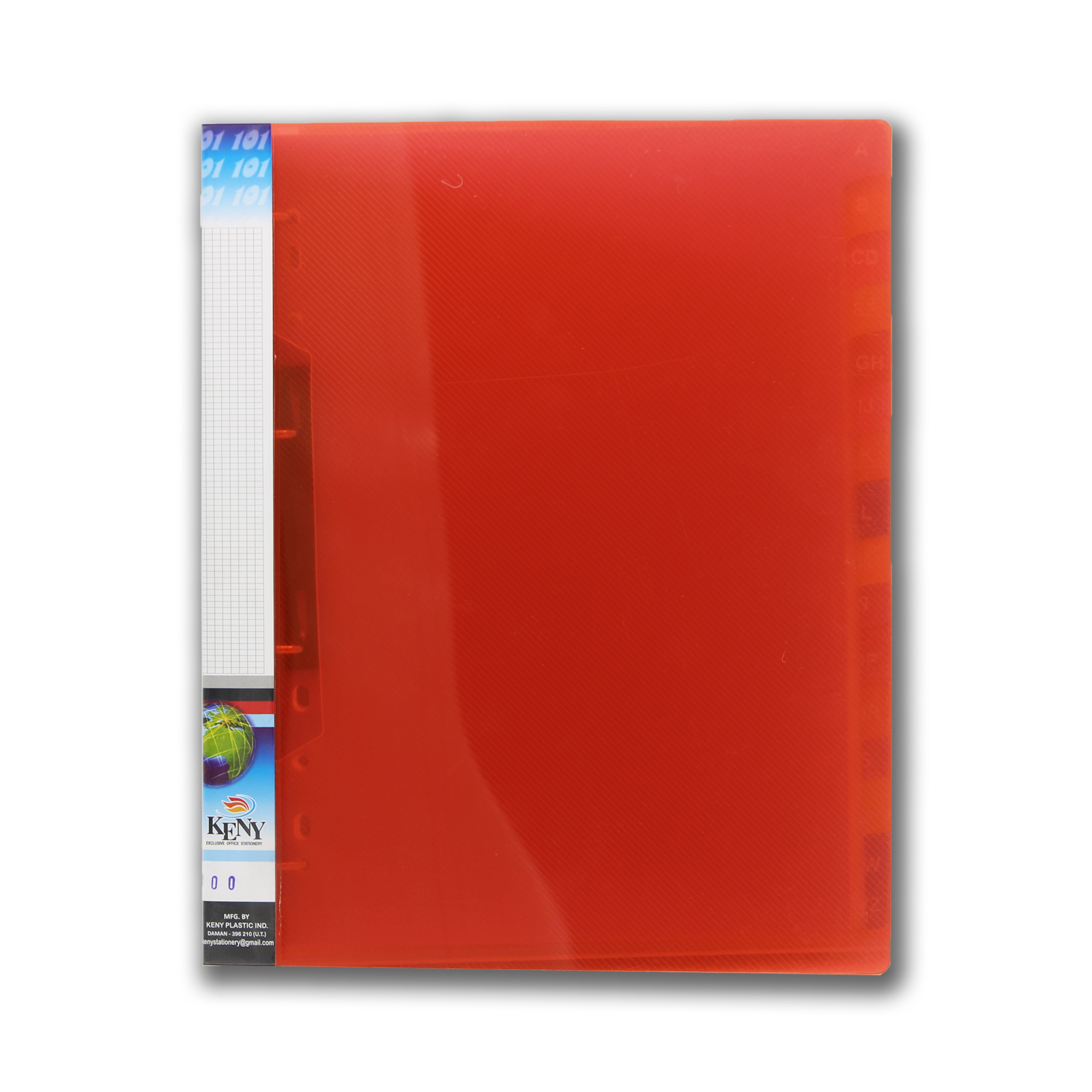 Keny Business Card Folder | 10 Card Slots | 800 Pockets With Index Set