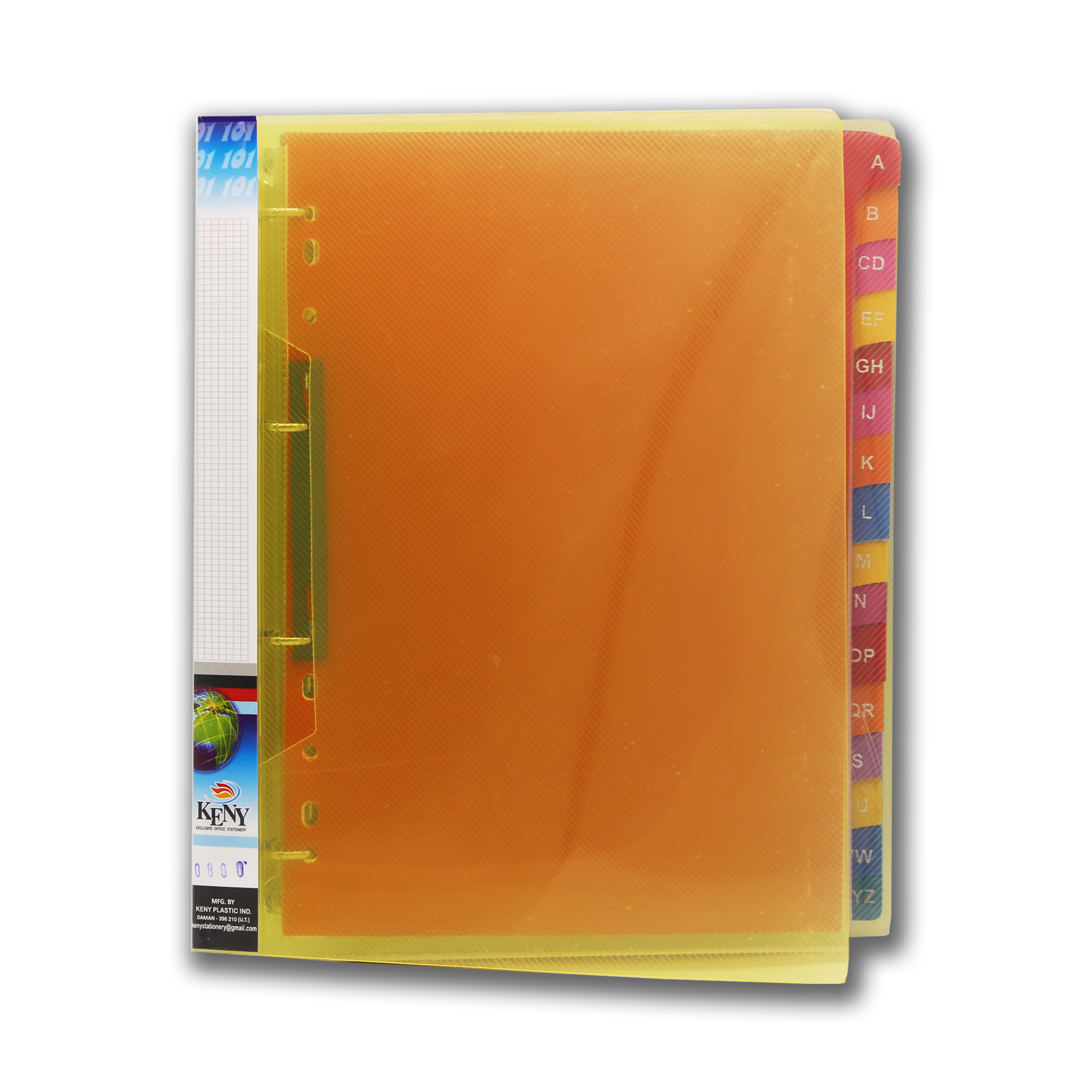 Keny Business Card Folder | 10 Cards | 800 Pockets | With Index Set & Box