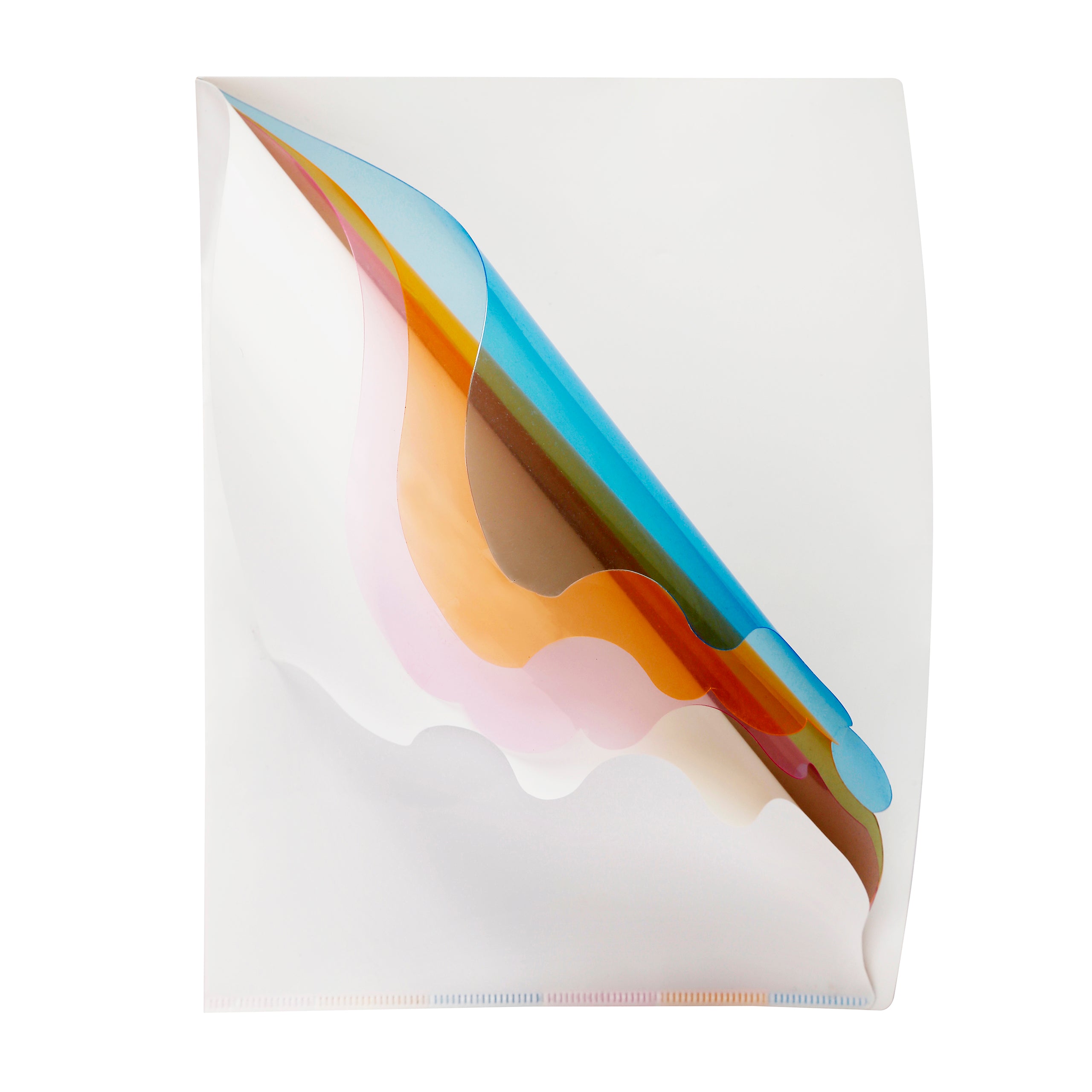 Eslee L Folder | Thin Jackets | 3 Subject Dividers | A4 Size | Pack of 10