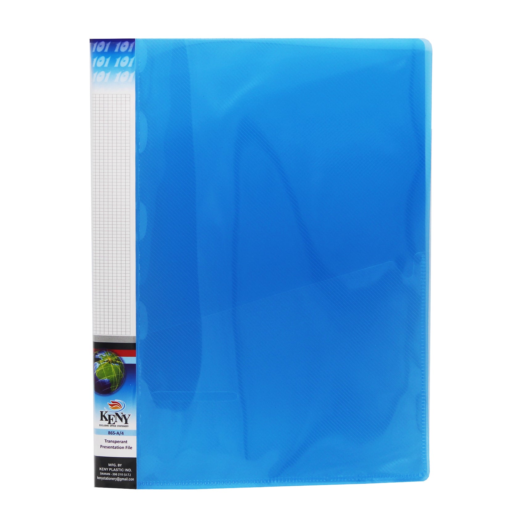 Keny Presentation Report File | A4 Size | Pack Of 10