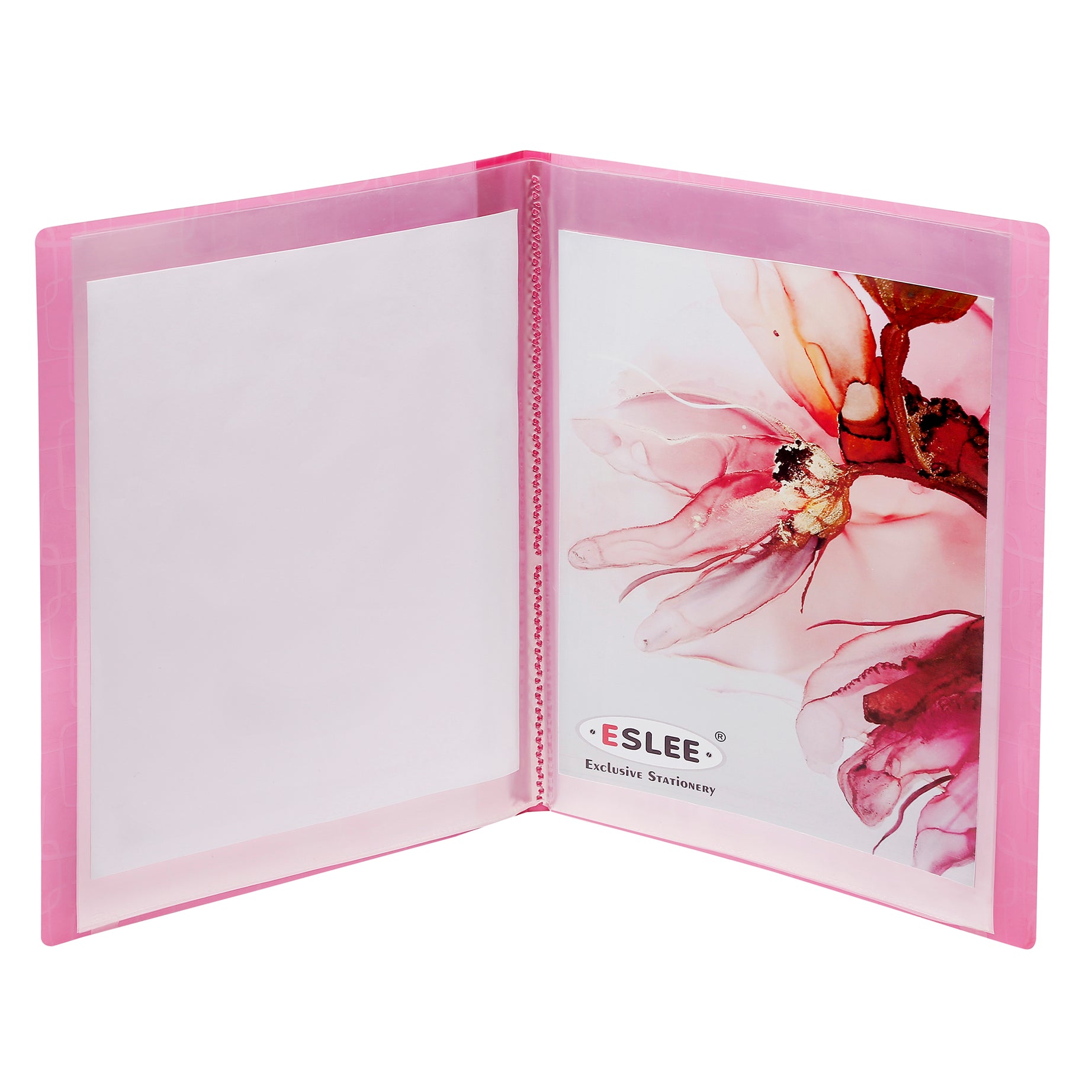 Eslee Square Cube Display File | 20 Pockets | A4 Size