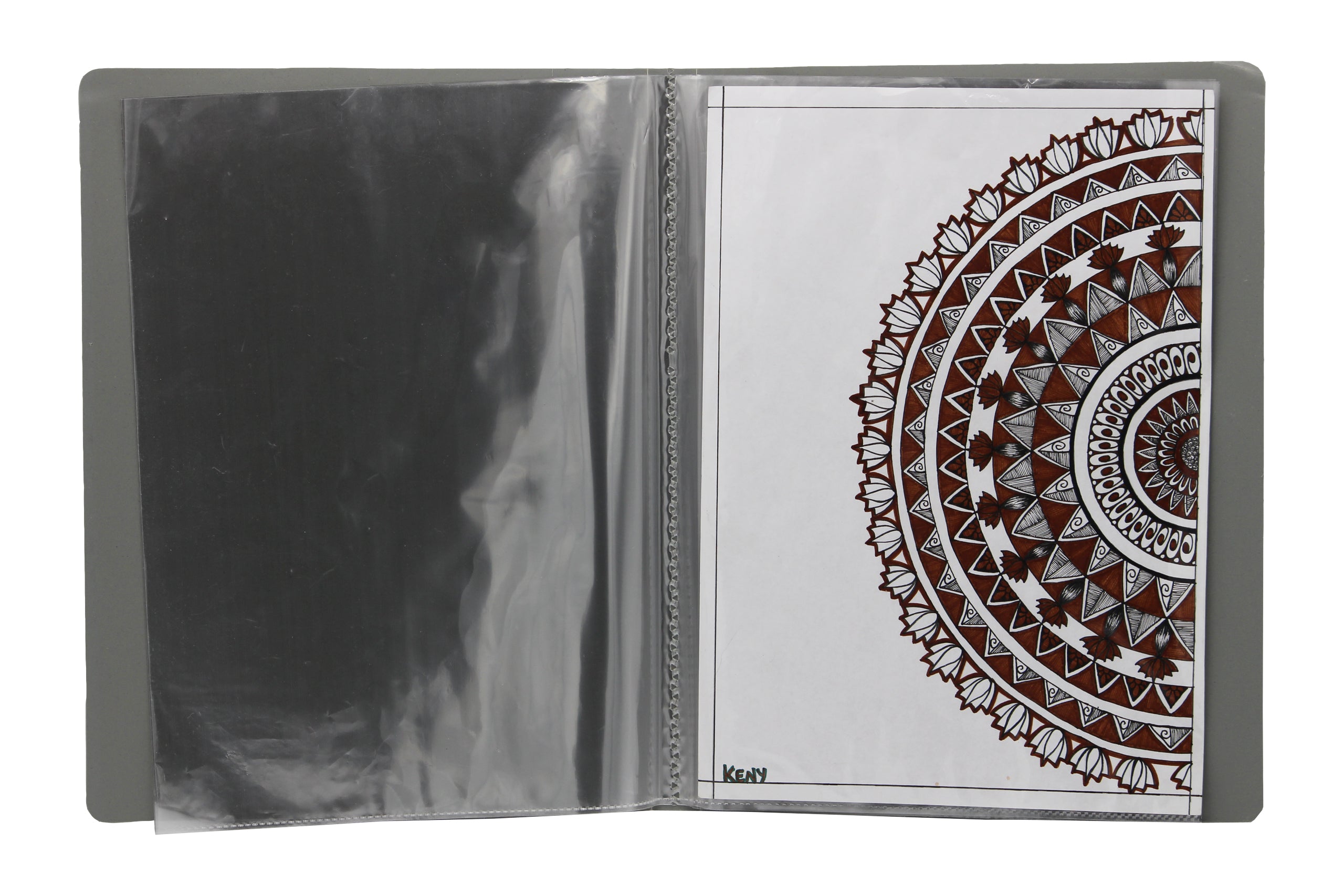 Keny Display File | 100 Pockets | FC Size