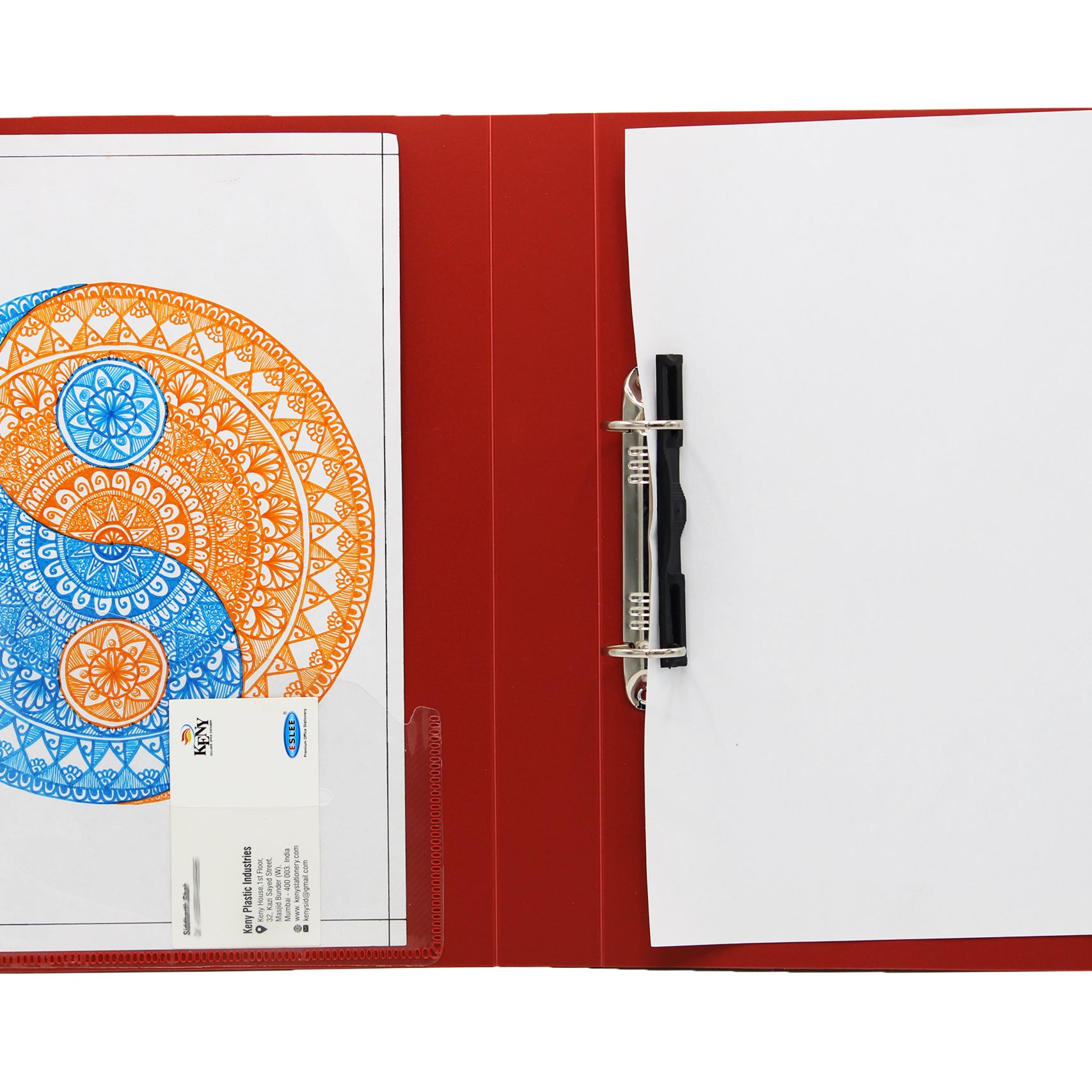 Thick Ring Binder | 2D 25 mm Clip | FC Size