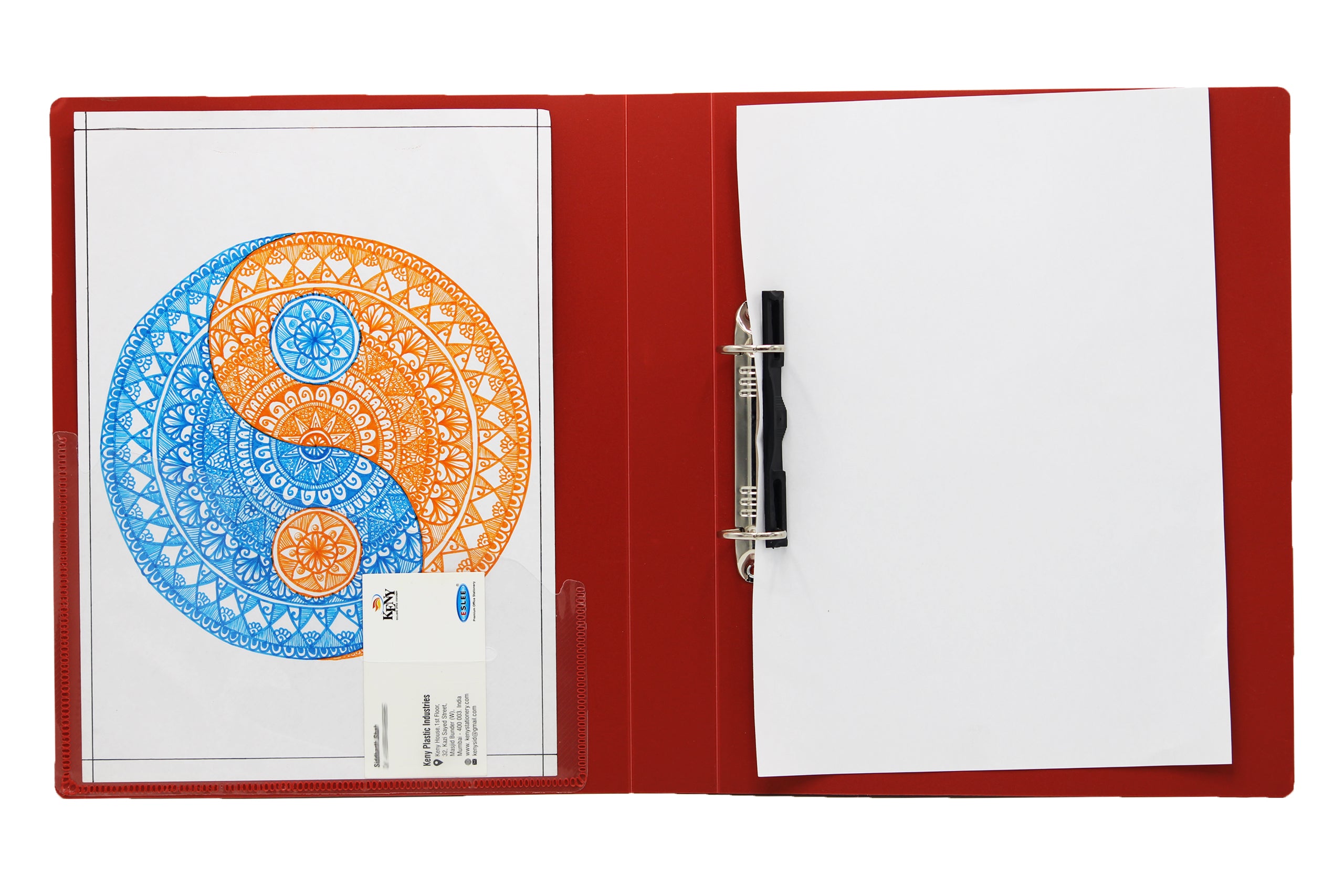 Thick Ring Binder | 2D 25 mm Clip | FC Size