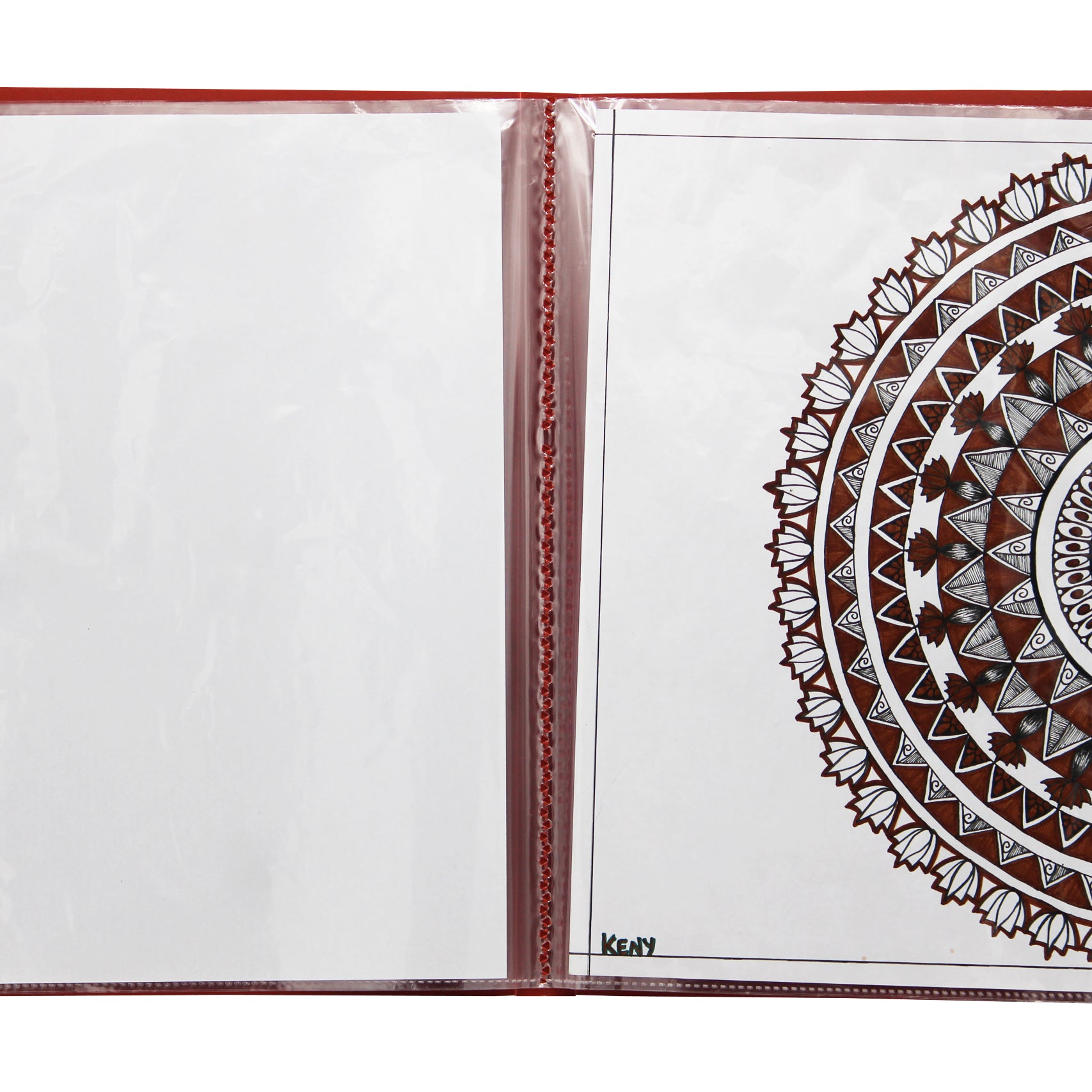 Keny Display File | 10 Pockets | B4 Size