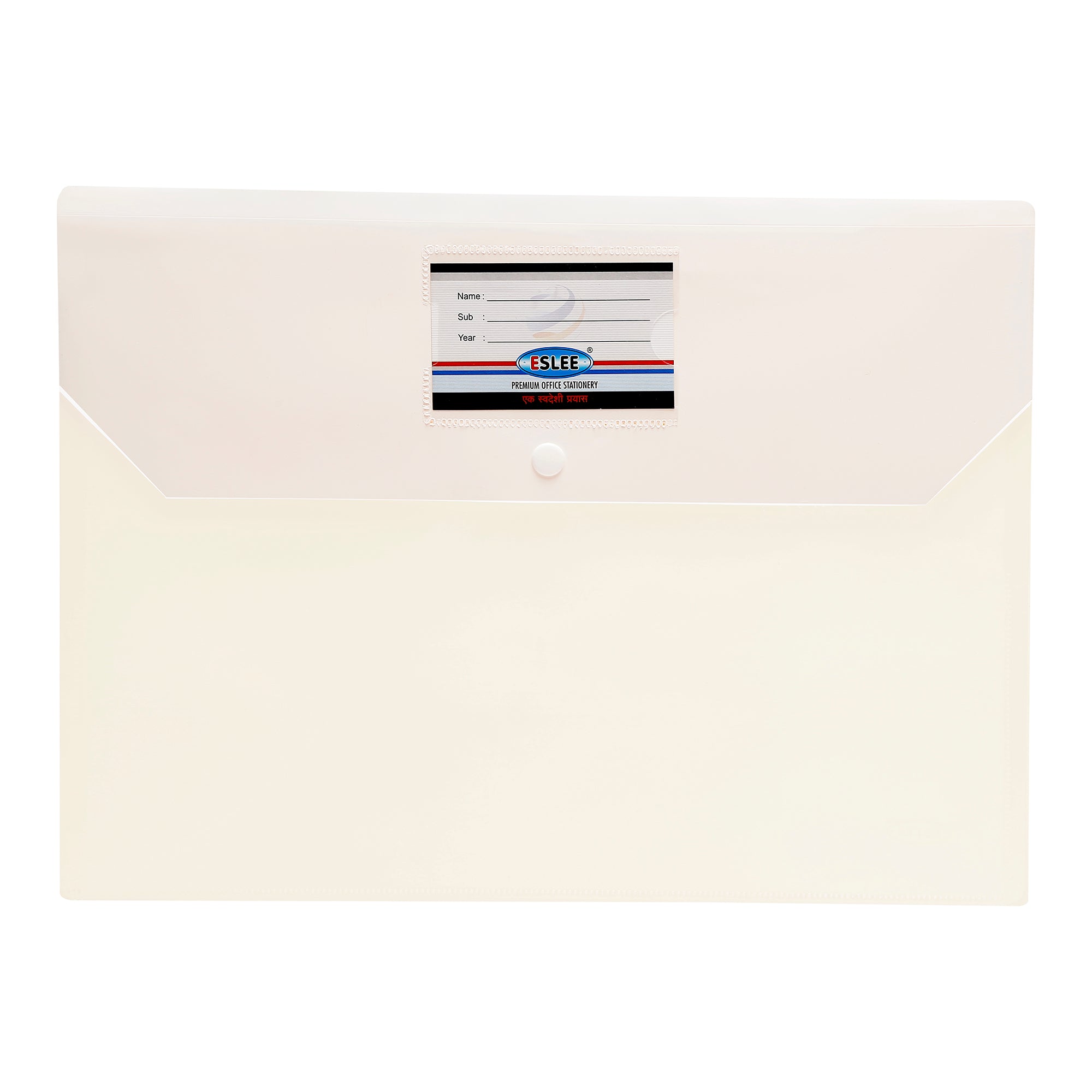 Eslee Envelope File | With Back Pocket & Window | FC Size