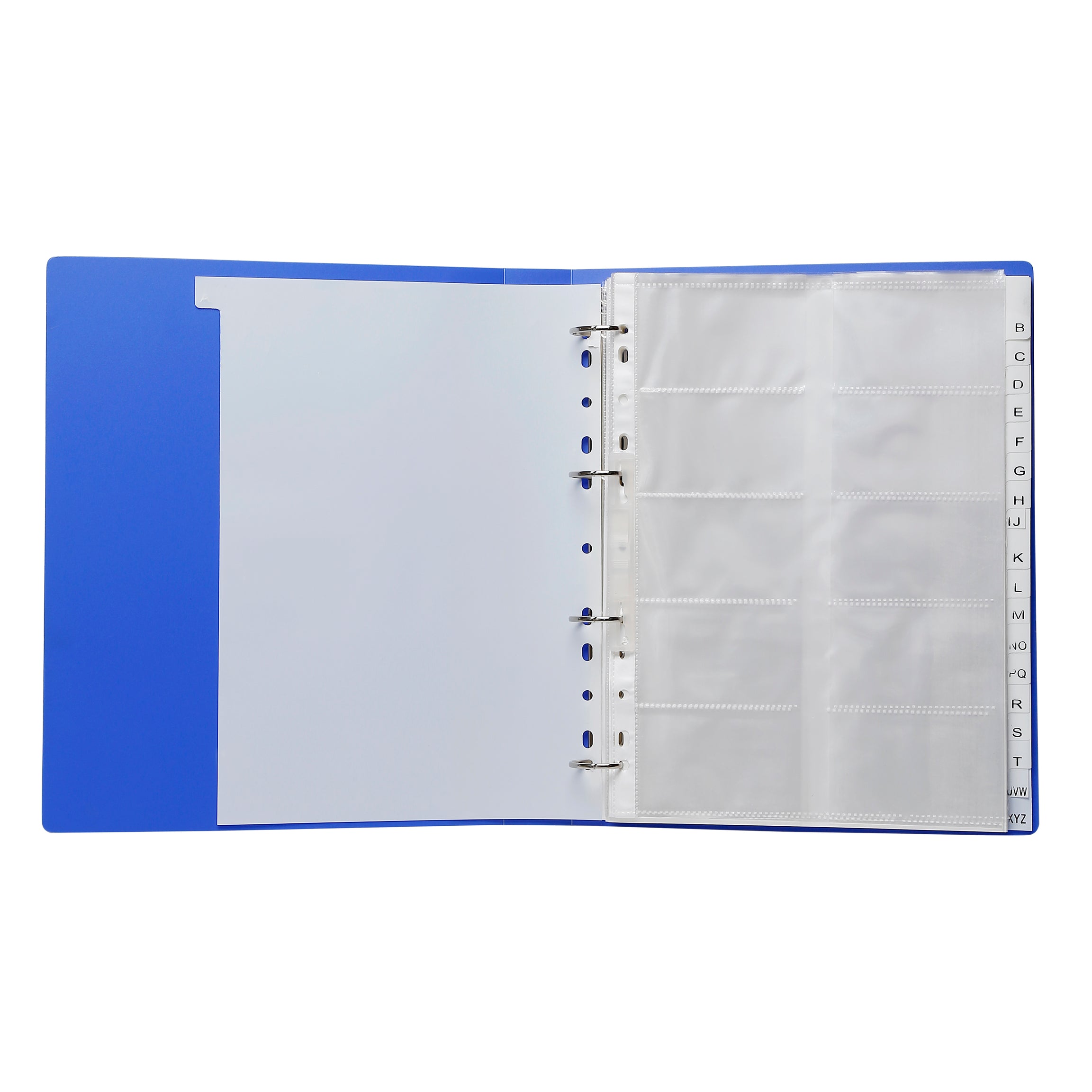 Eslee  Business Card Folder With Index Set | 10 Card Slots | 600 Pockets