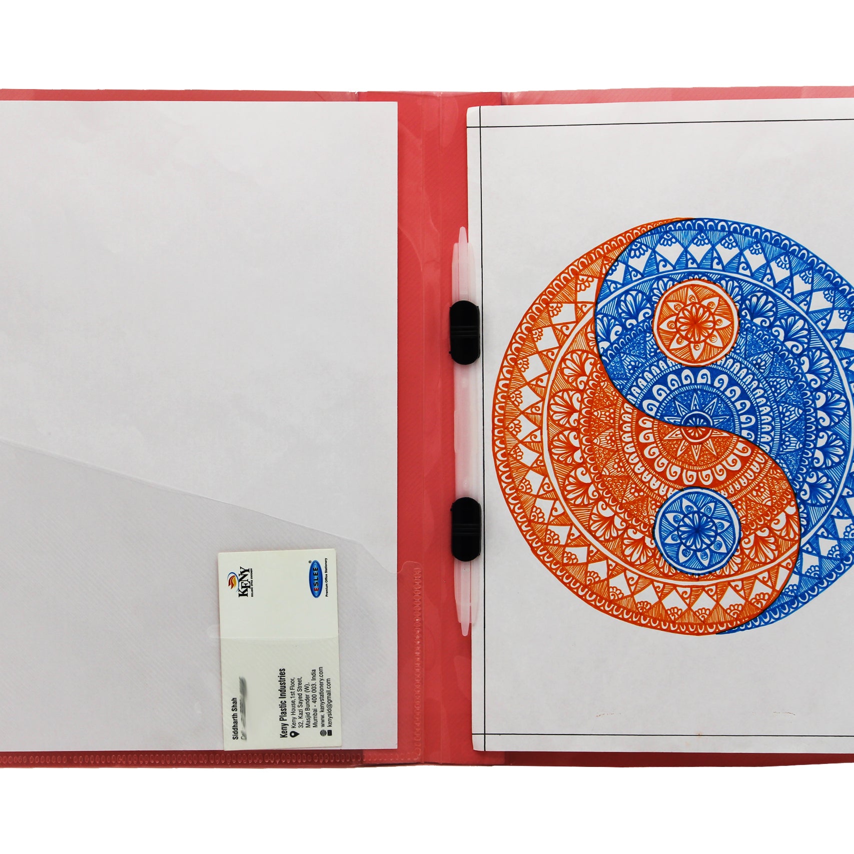 Keny Presentation Report File | Thin Jackets | A4 Size