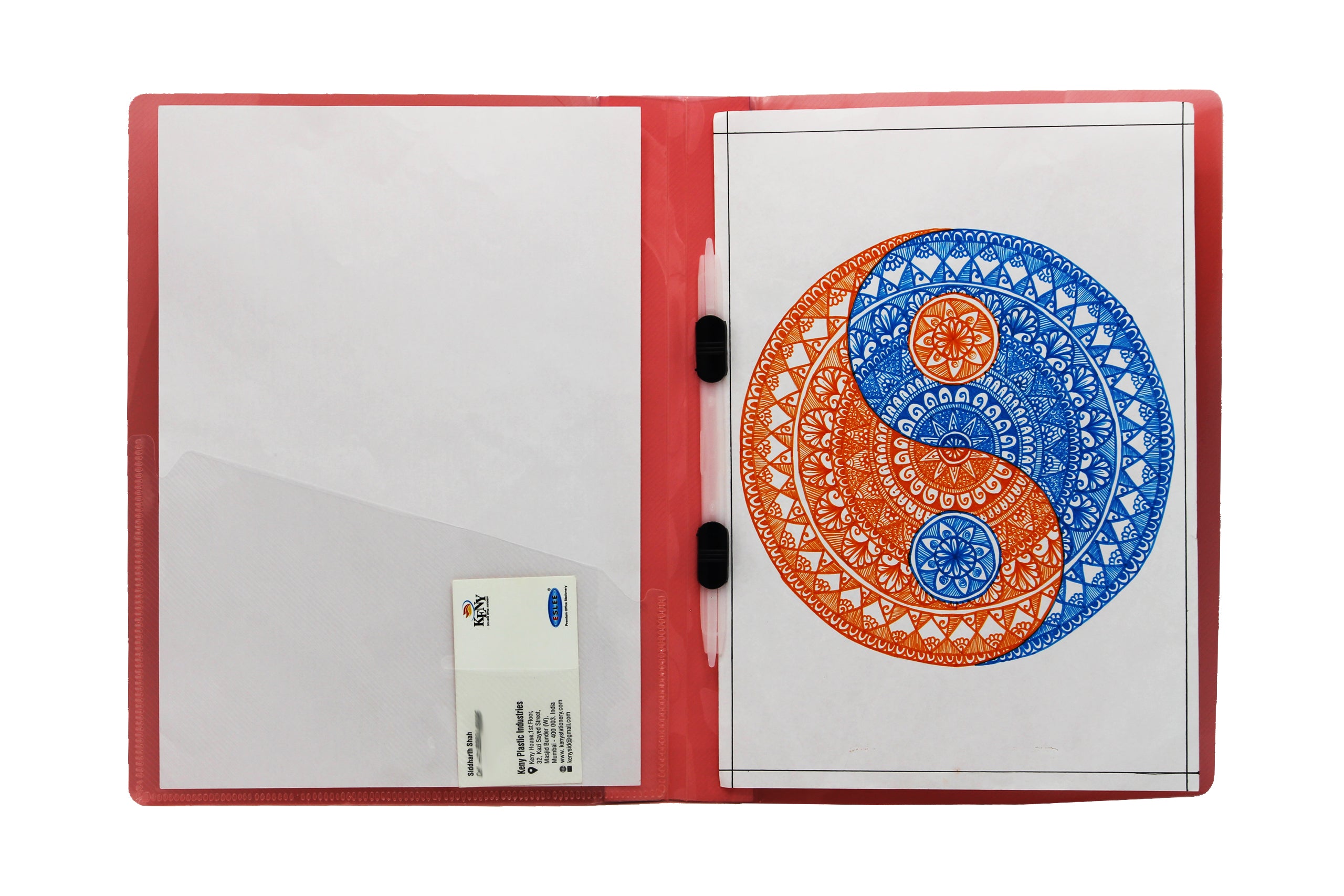 Keny Presentation Report File | A4 Size