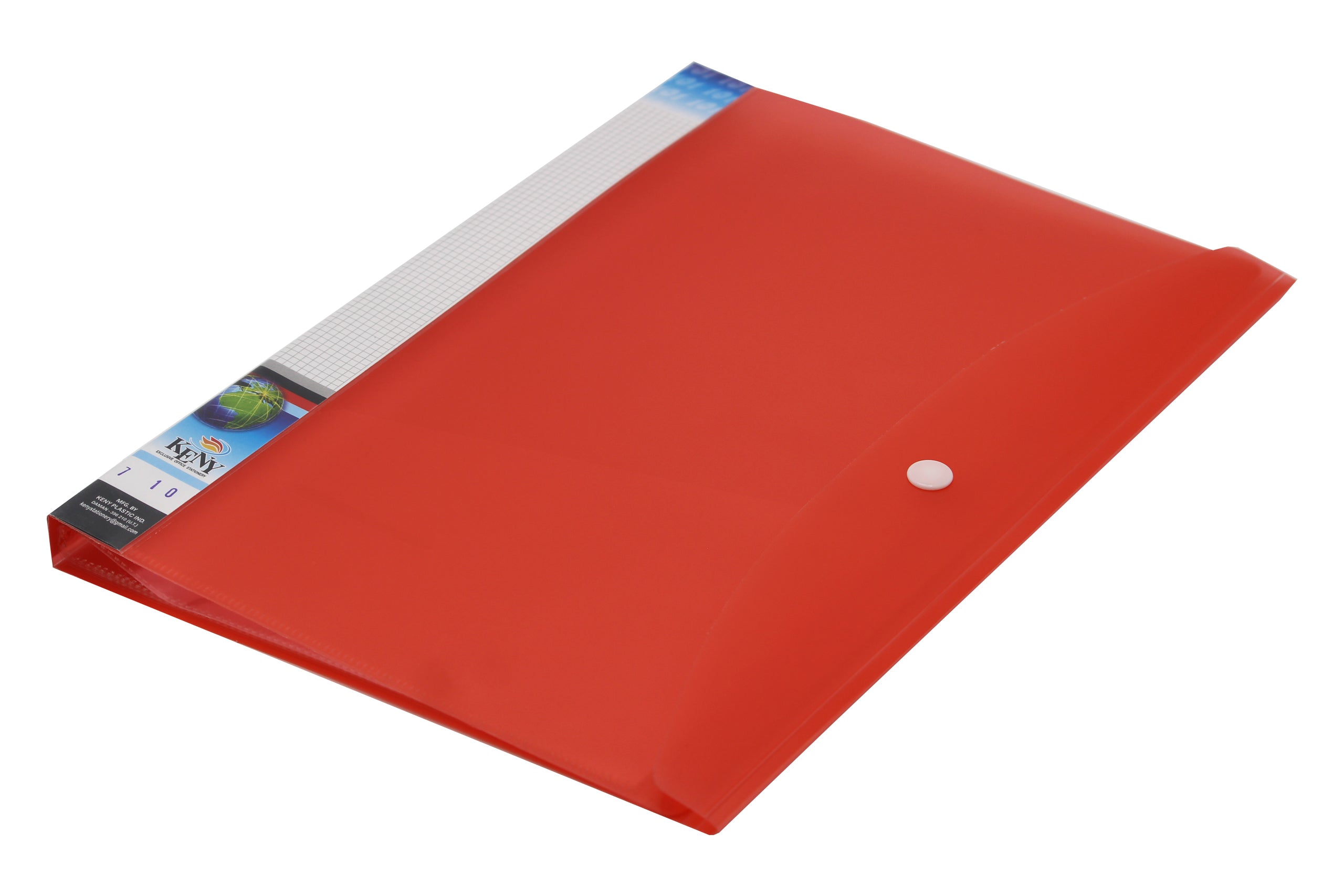 Keny Multi-utility Trasparent Display File |40 Pockets | FC Size