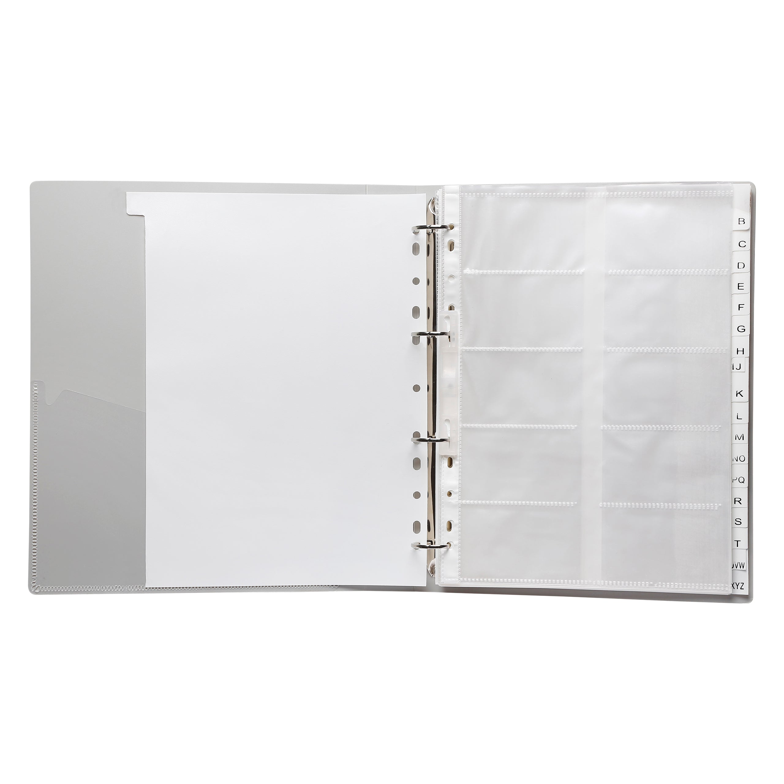 Eslee  Business Card Folder With Index Set | 10 Card Slots | 600 Pockets