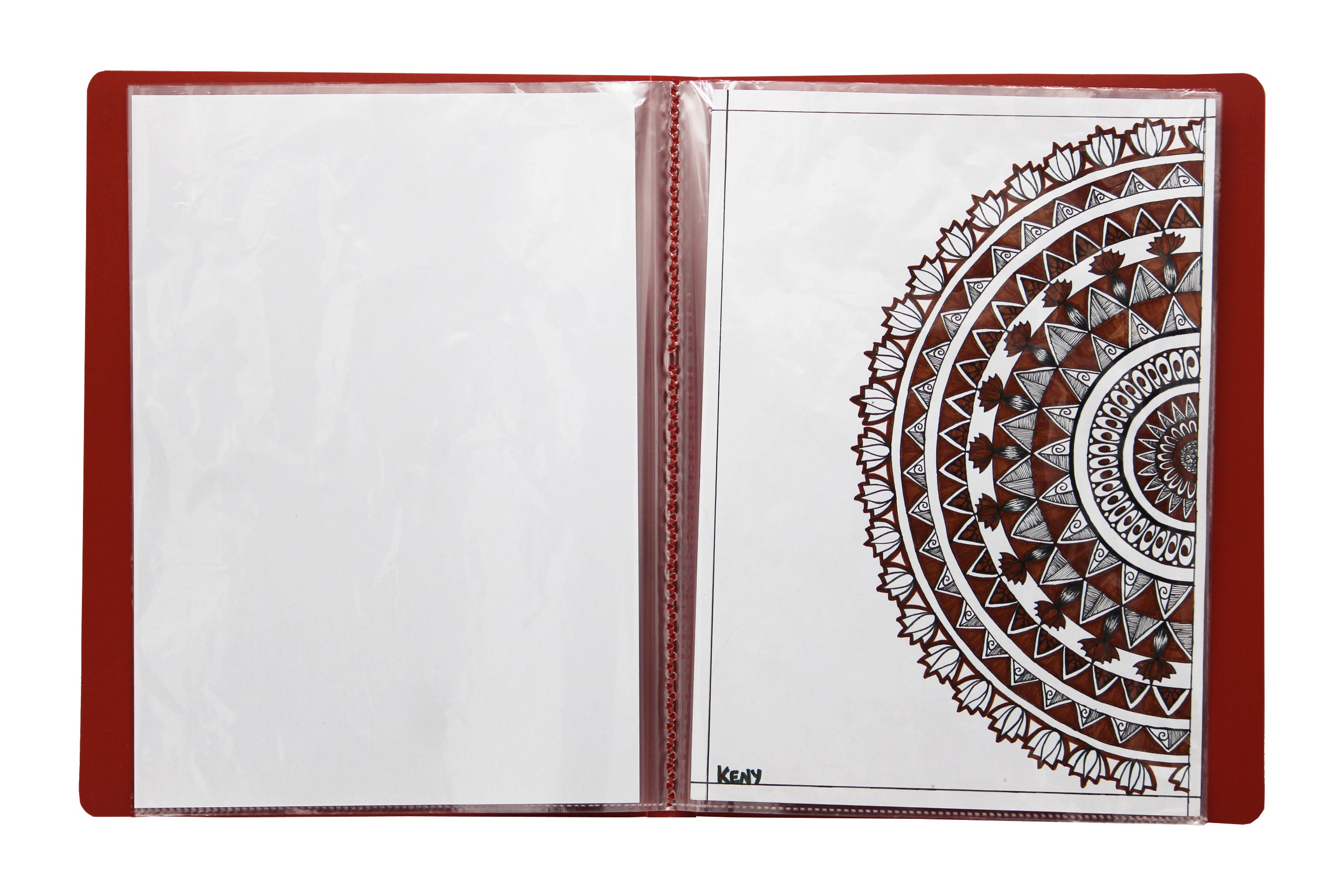 Keny Display File | 50 Pockets | A4 Size