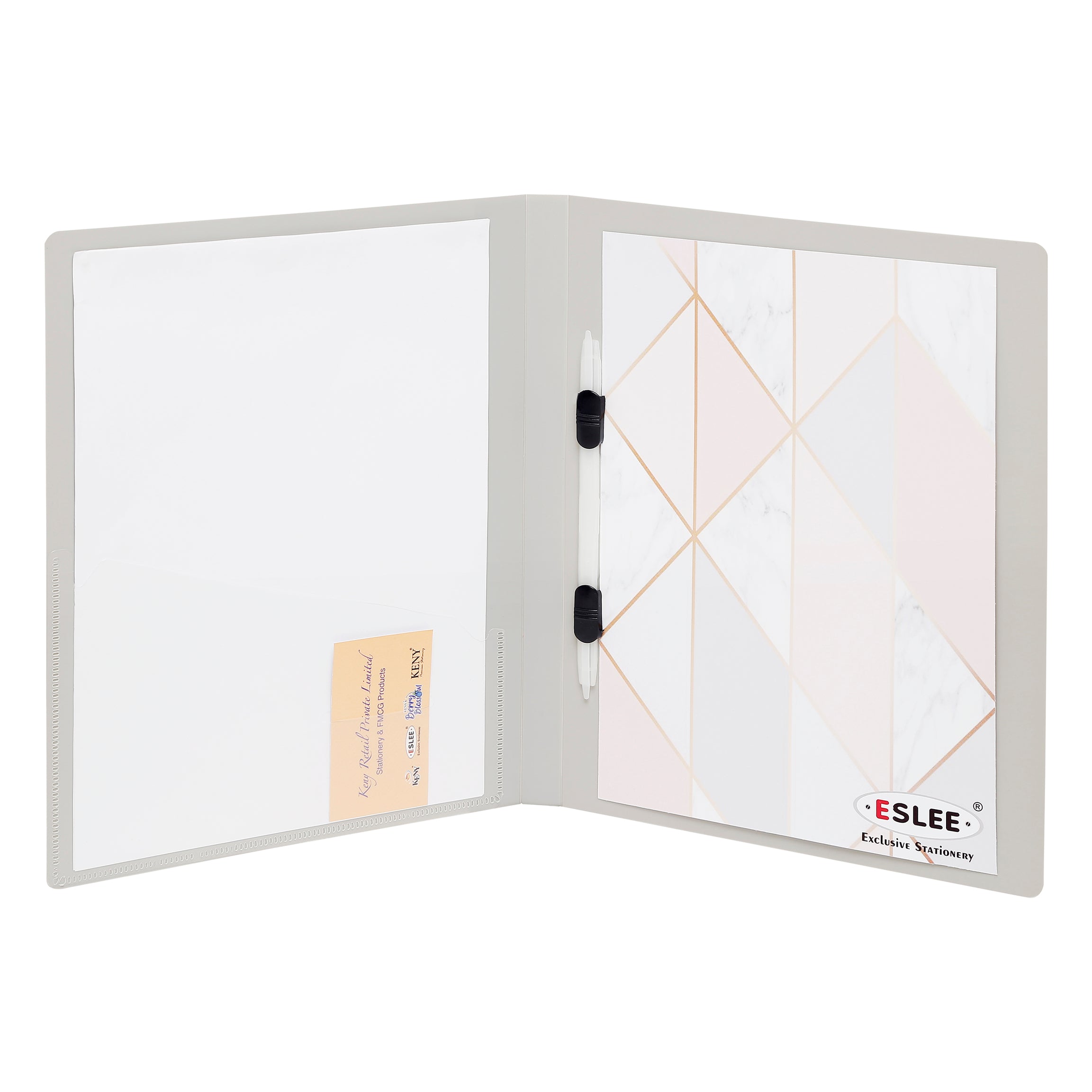 Eslee Plastic Clip File  | FC Size