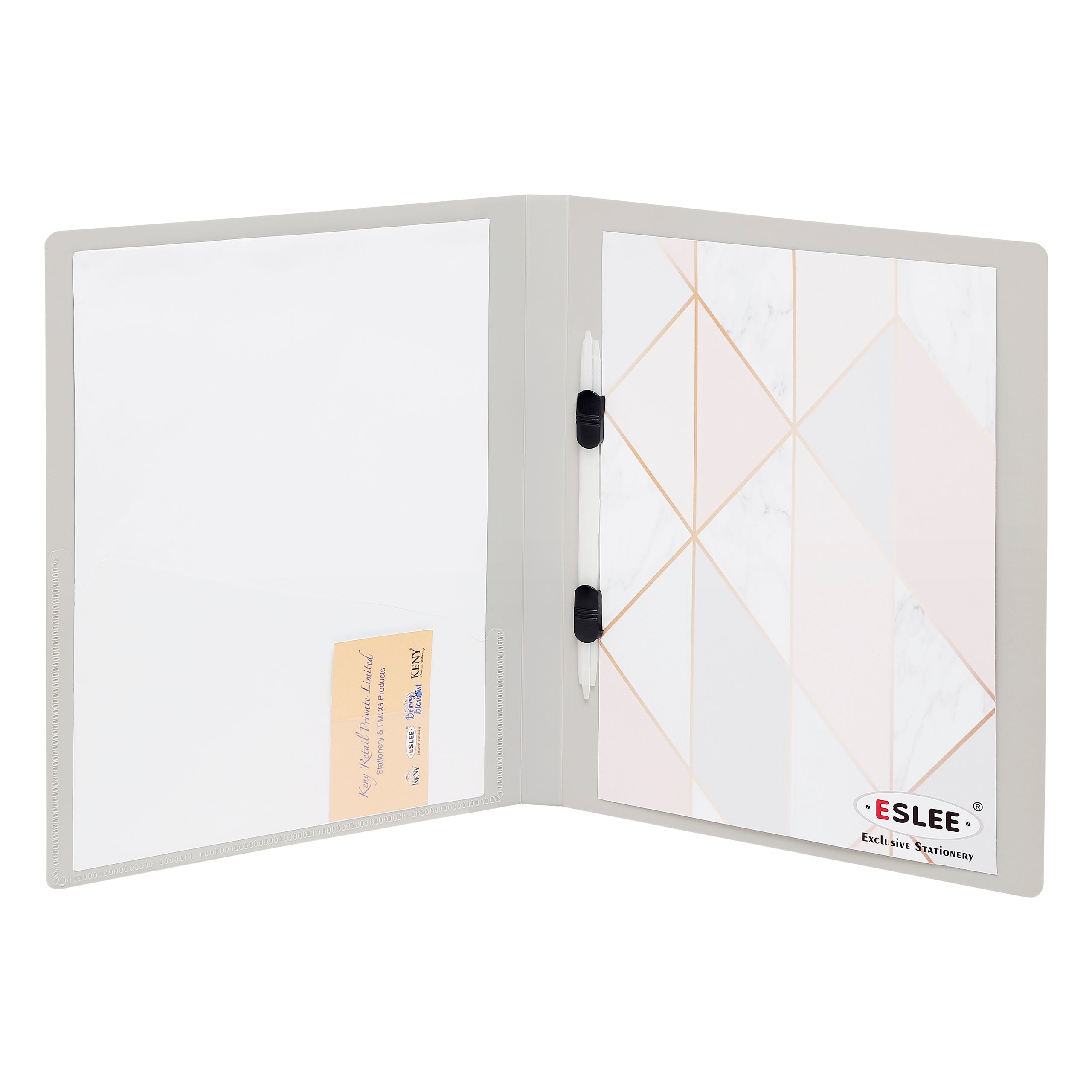 Eslee Plastic Clip File  | FC Size