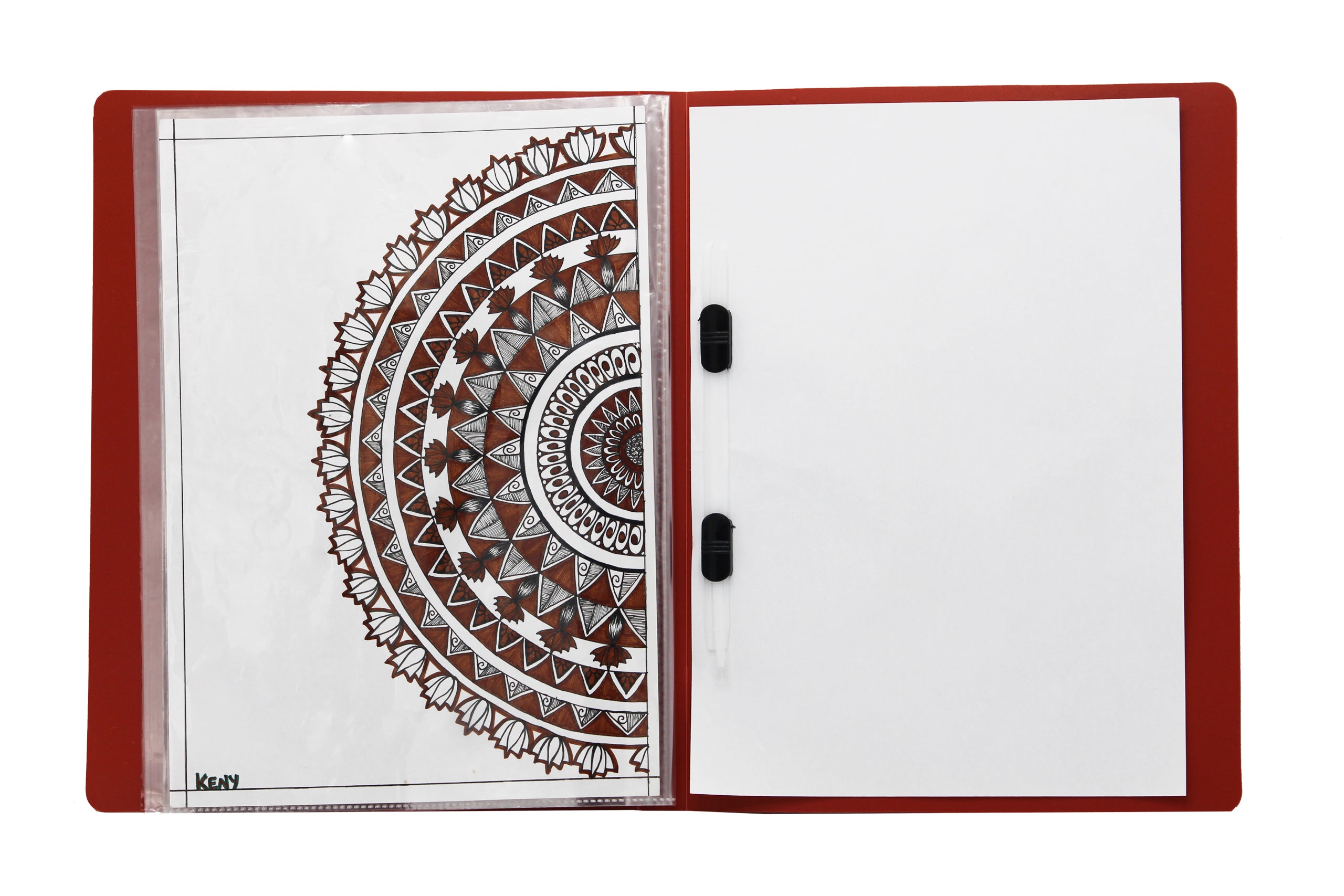 Keny Display File | 80 Pockets | A4 Size