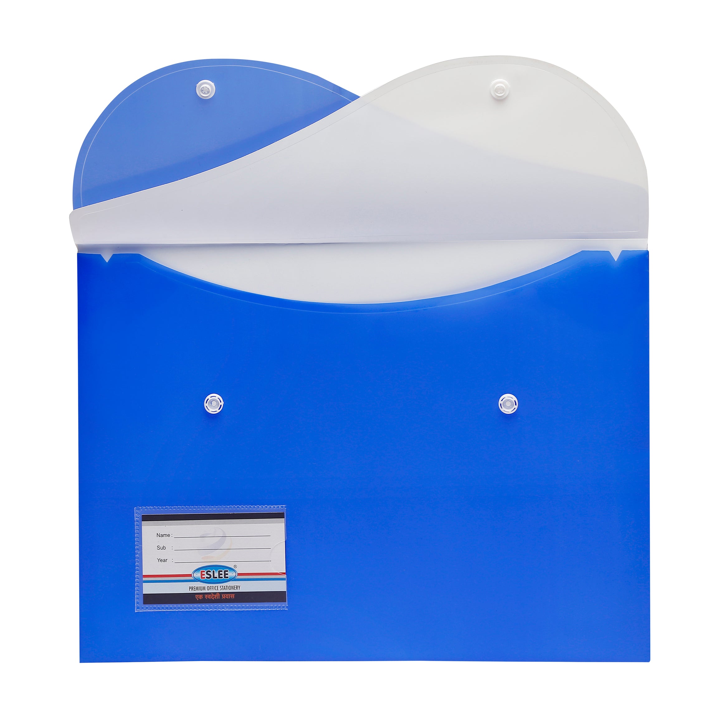 Eslee Envelope File | With Dual Pocket | FC Size | Pack of 10