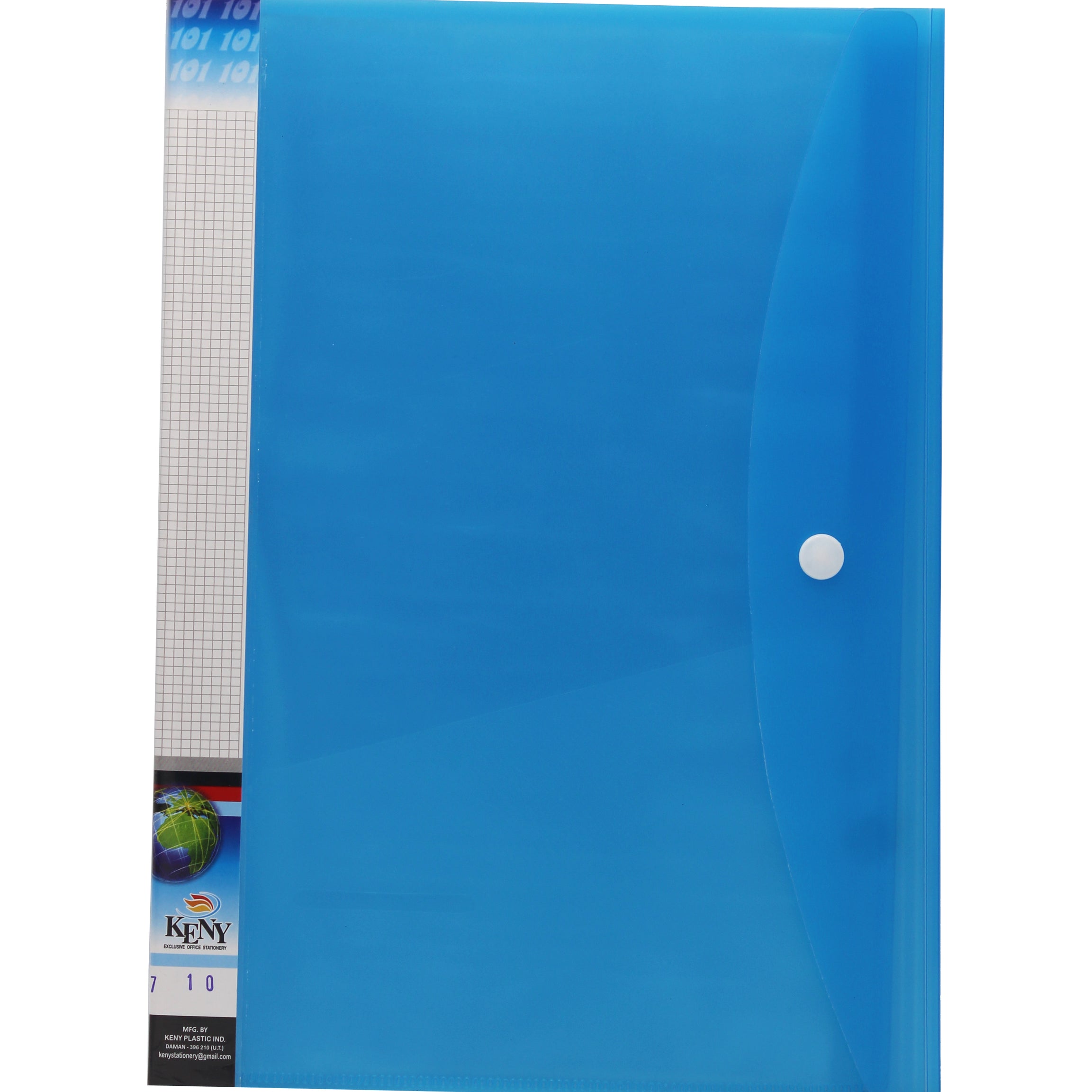 Keny Multi-utility Trasparent Display File |30 Pockets | FC Size