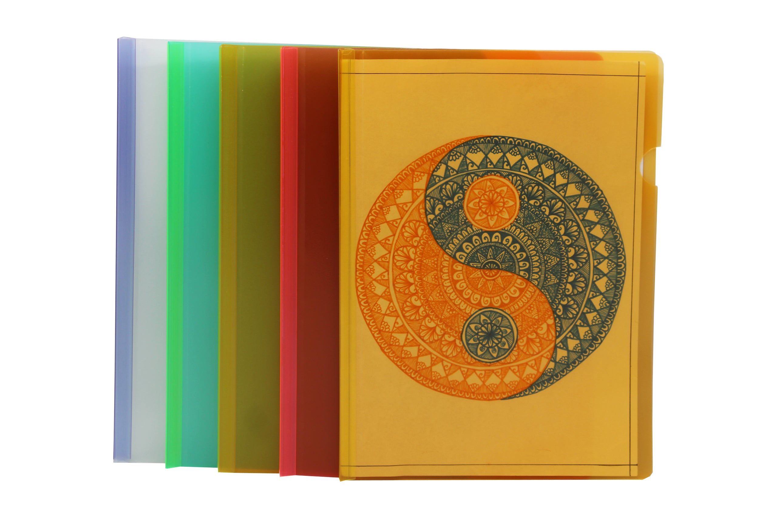 Keny Multi-Colour Suede Strip File |Report Cover | A4 Size | Pack of 12